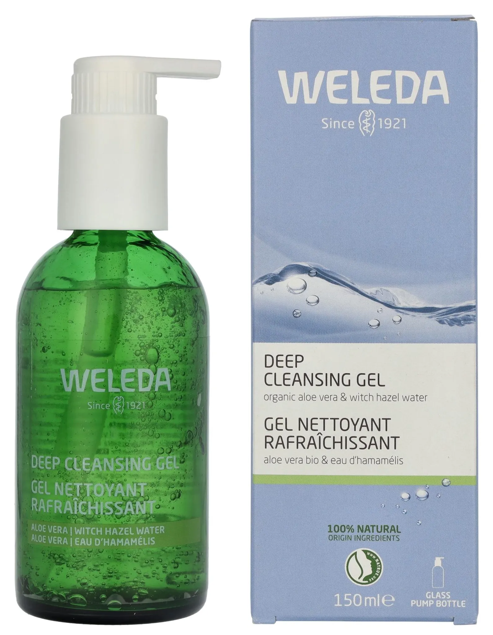 WELEDA Tiefenreinigendes Gesichtswaschgel mit Bio-Hamamelis