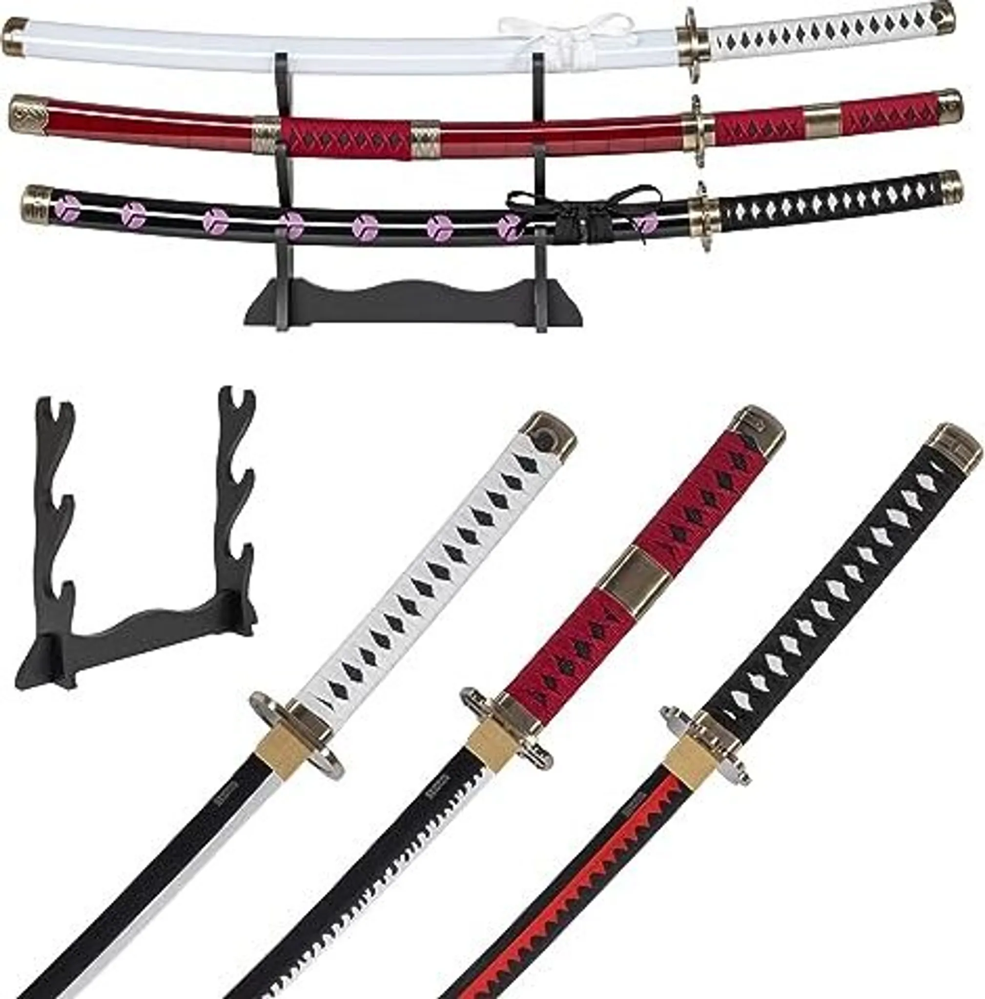 Roronoa Zoro drewniany miecz katana, 105 cm, katana,