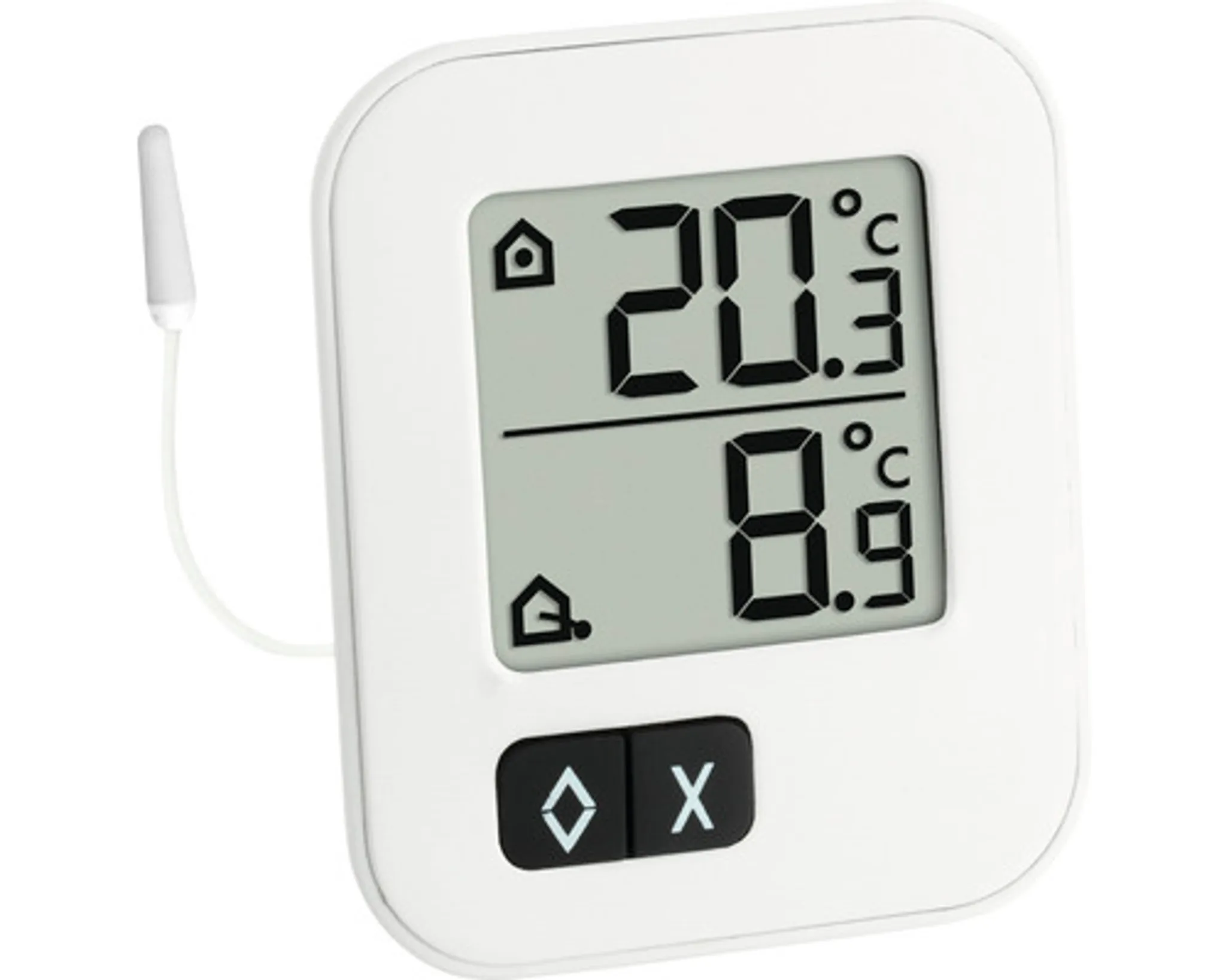 Innen-Außen-Thermometer Thermo  Thermometer (Innen-Außen, Min-Max