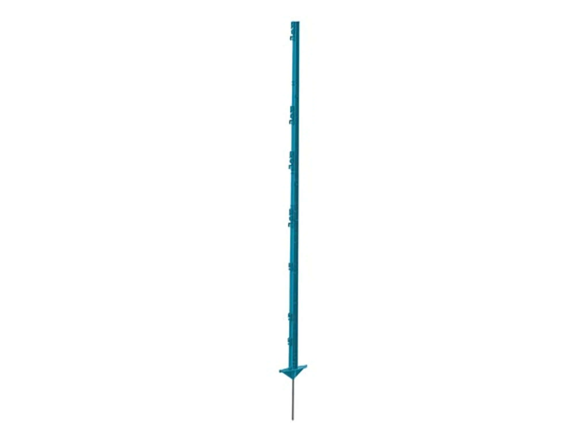 Kerbl Vollkunststoffpfahl 105 Cm Anthrazit – 5 Stück, Doppeltritt, Mit Verzinktem Bodennagel, Für Weidezaun Und Elektrozäune