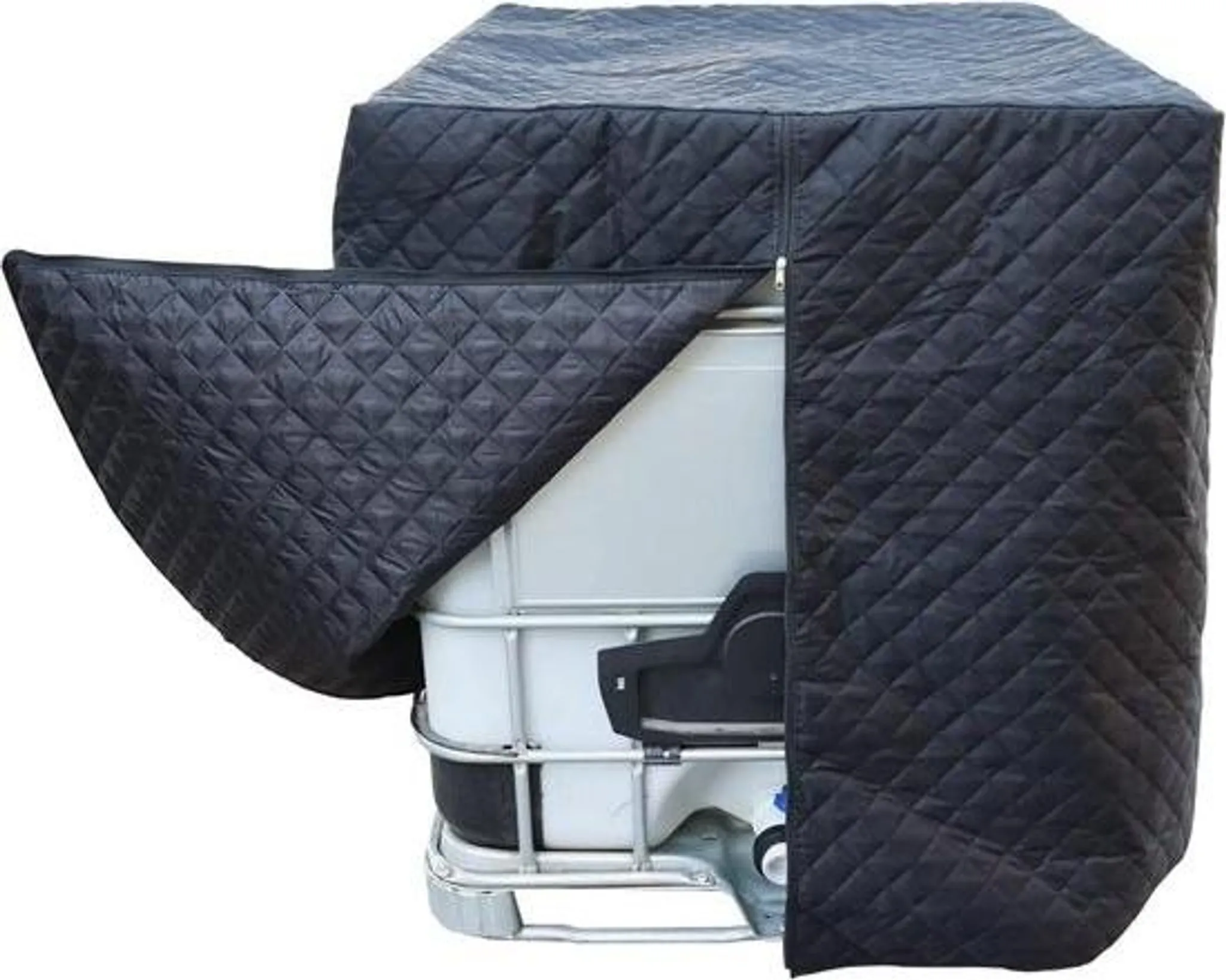 Copertura Protettiva Per Serbatoio IBC Da 1000L – Tessuto Oxford Con Cerniera – Resistente Ai Raggi UV – Antialghe