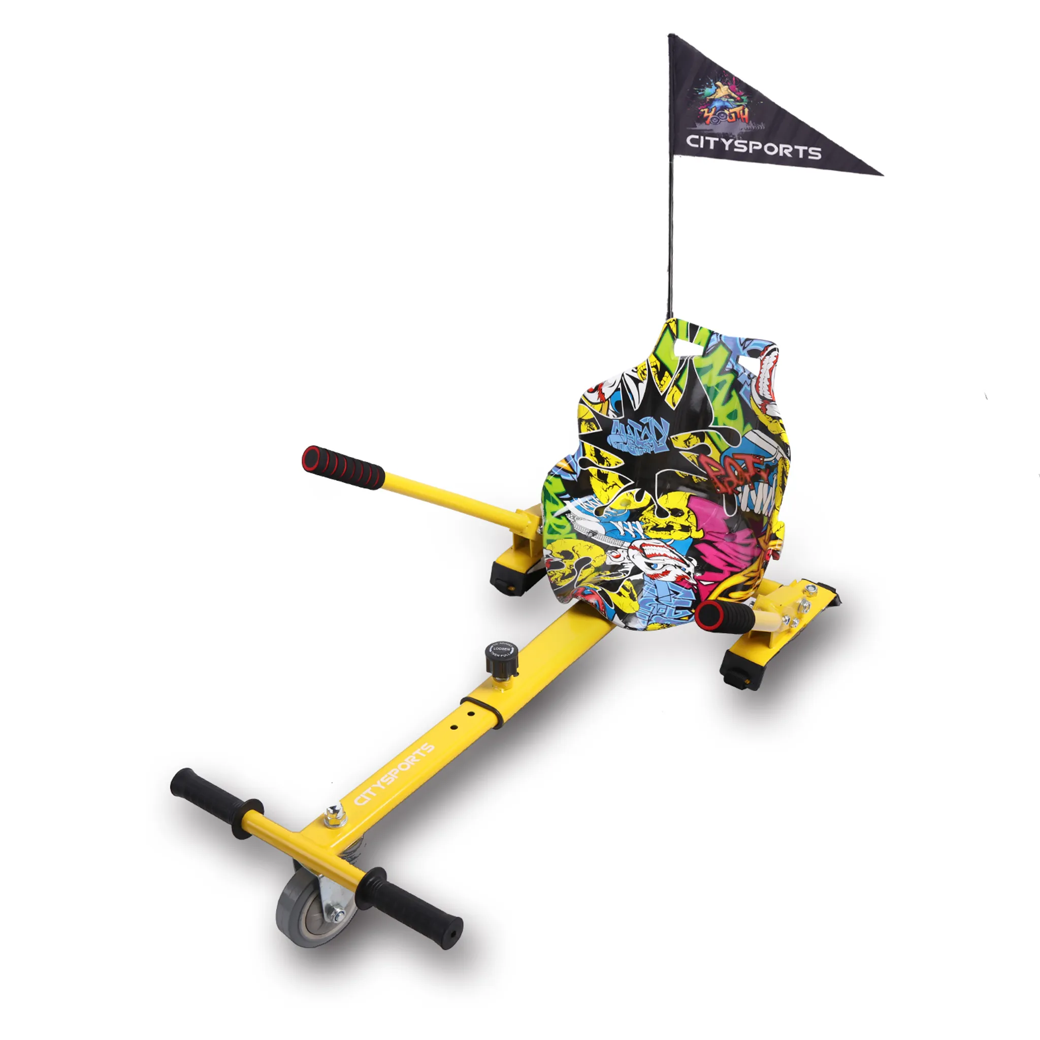 Hoverboard Sitz Hoverkart Hover-Board Go-Kart Stuhl Self Balancing  Verstellbarer Kartsitz für Elektroscooter bis 50 kg 9453 : :  Spielzeug