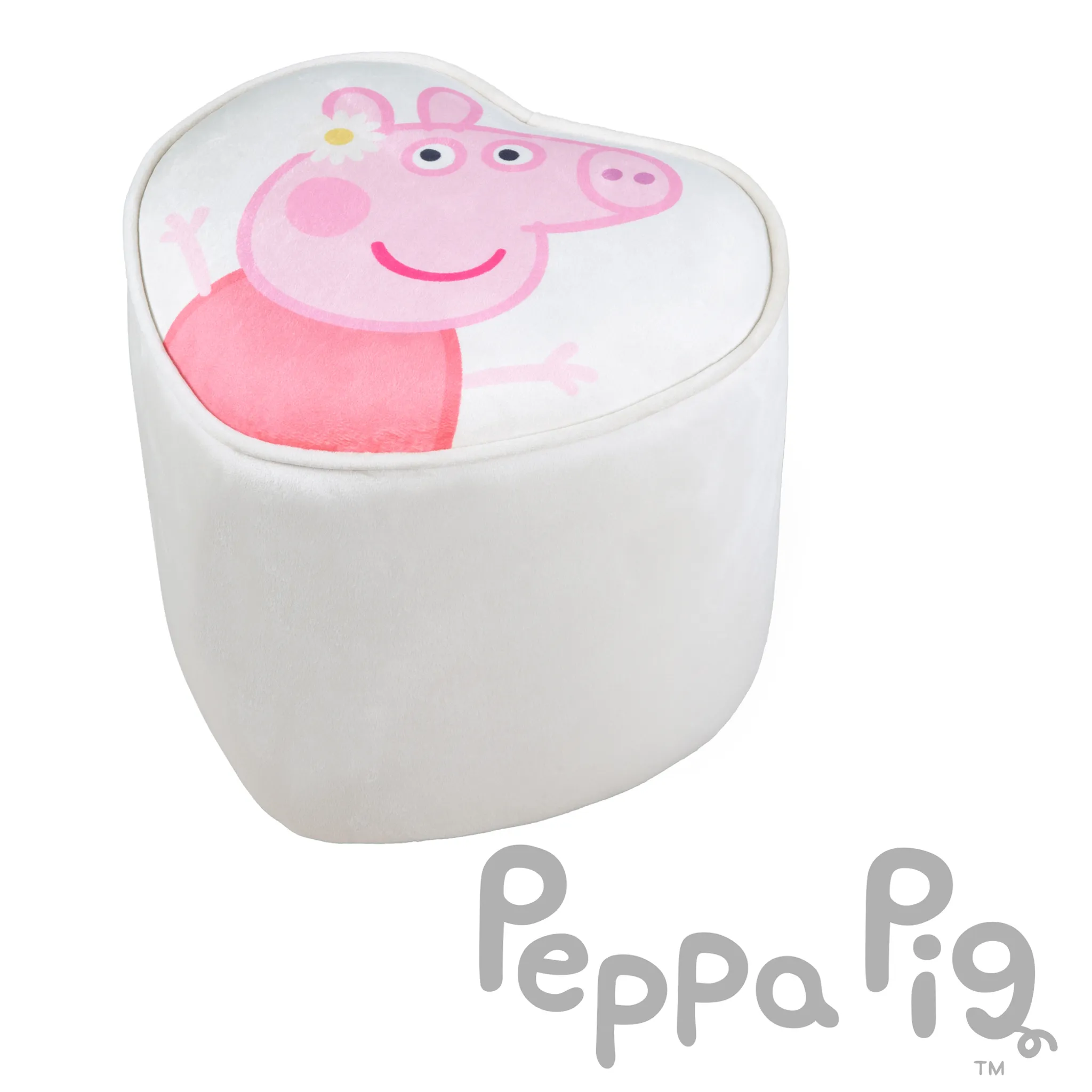 Kinderhocker im Peppa Pig Design - Hocker für