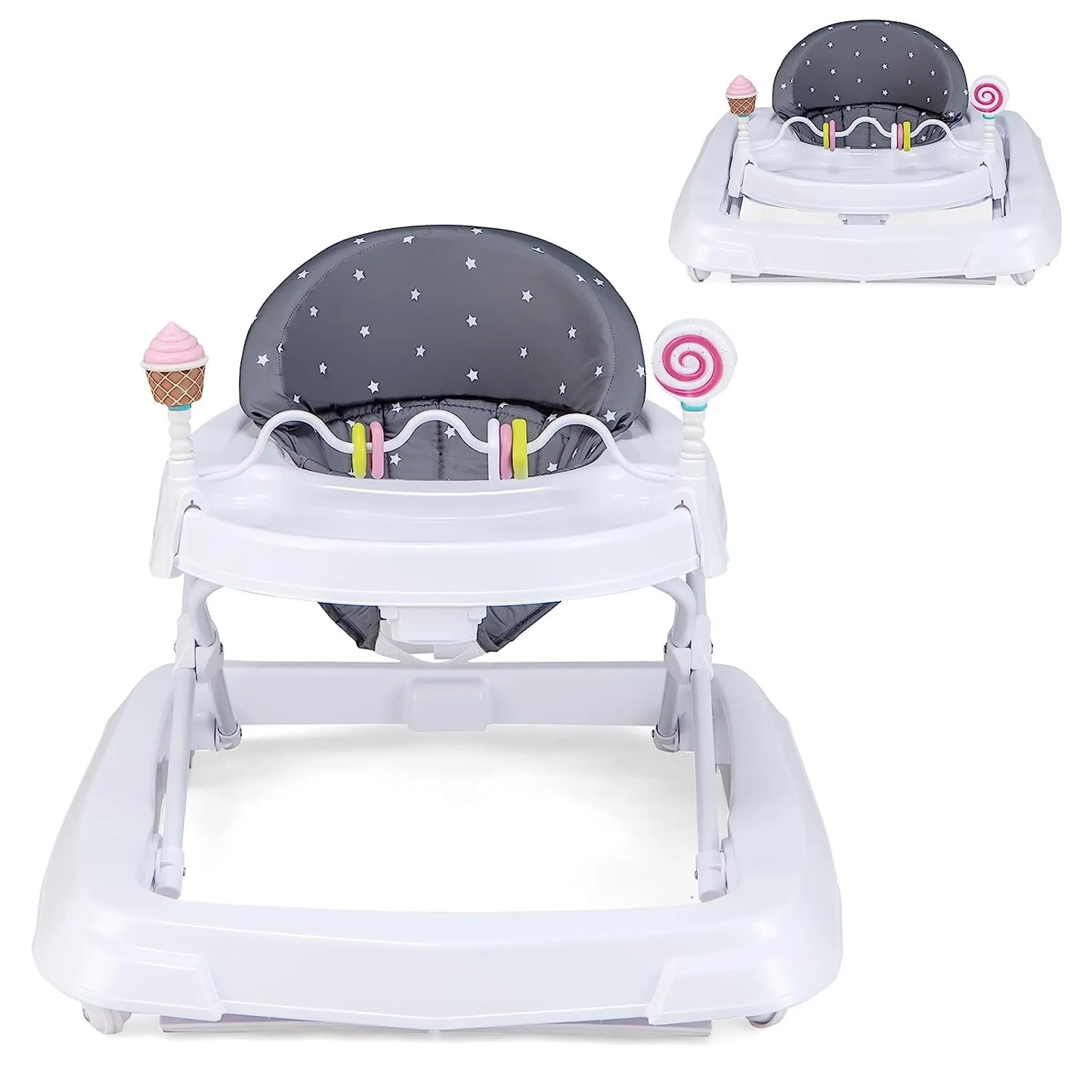 COSTWAY Lauflernhilfe Baby Lauflernwagen - klappbar