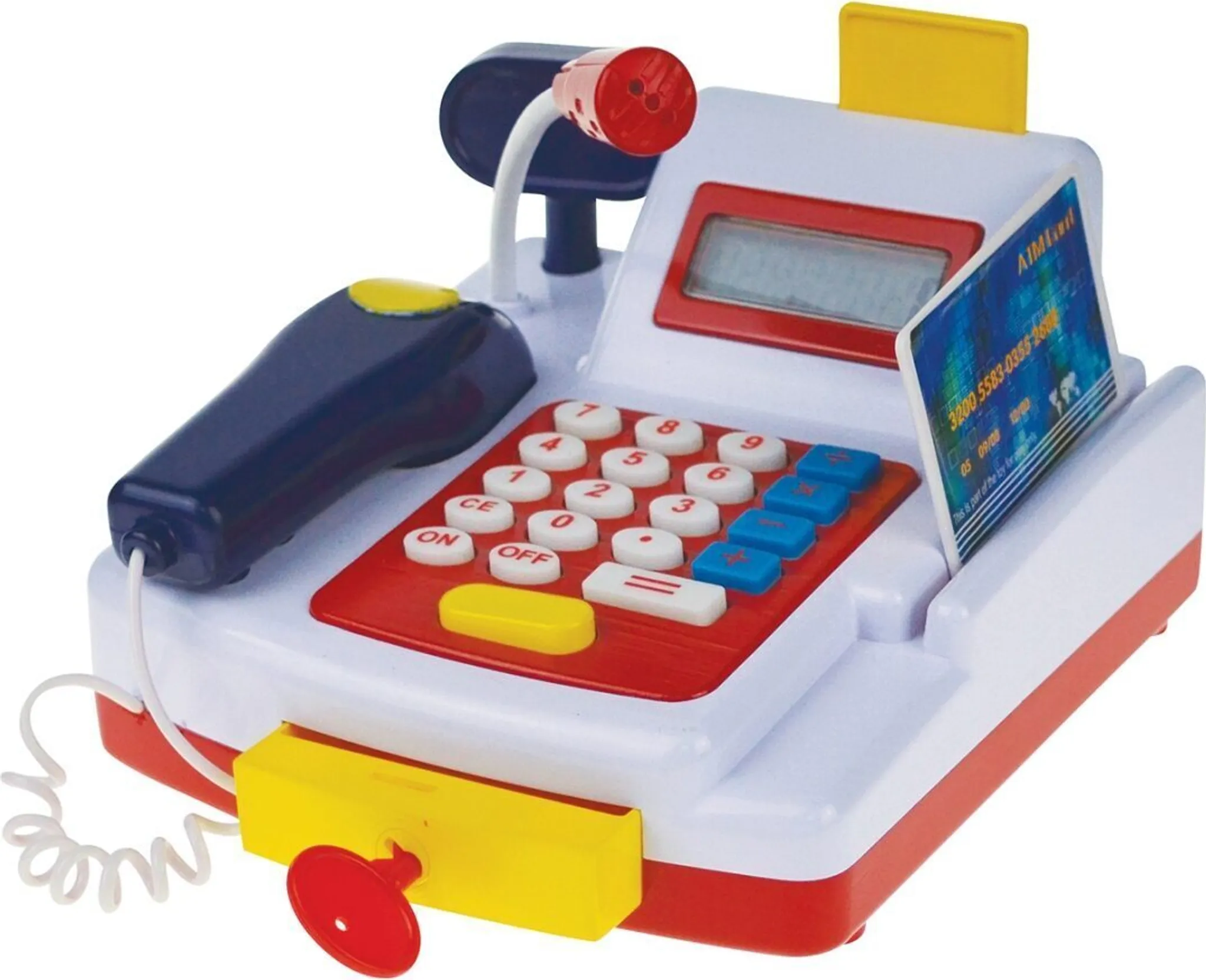 Kinder Kaufladen Kasse Mit Scanner & Sound - Elektronische Spielkasse Ab 3 Jahren