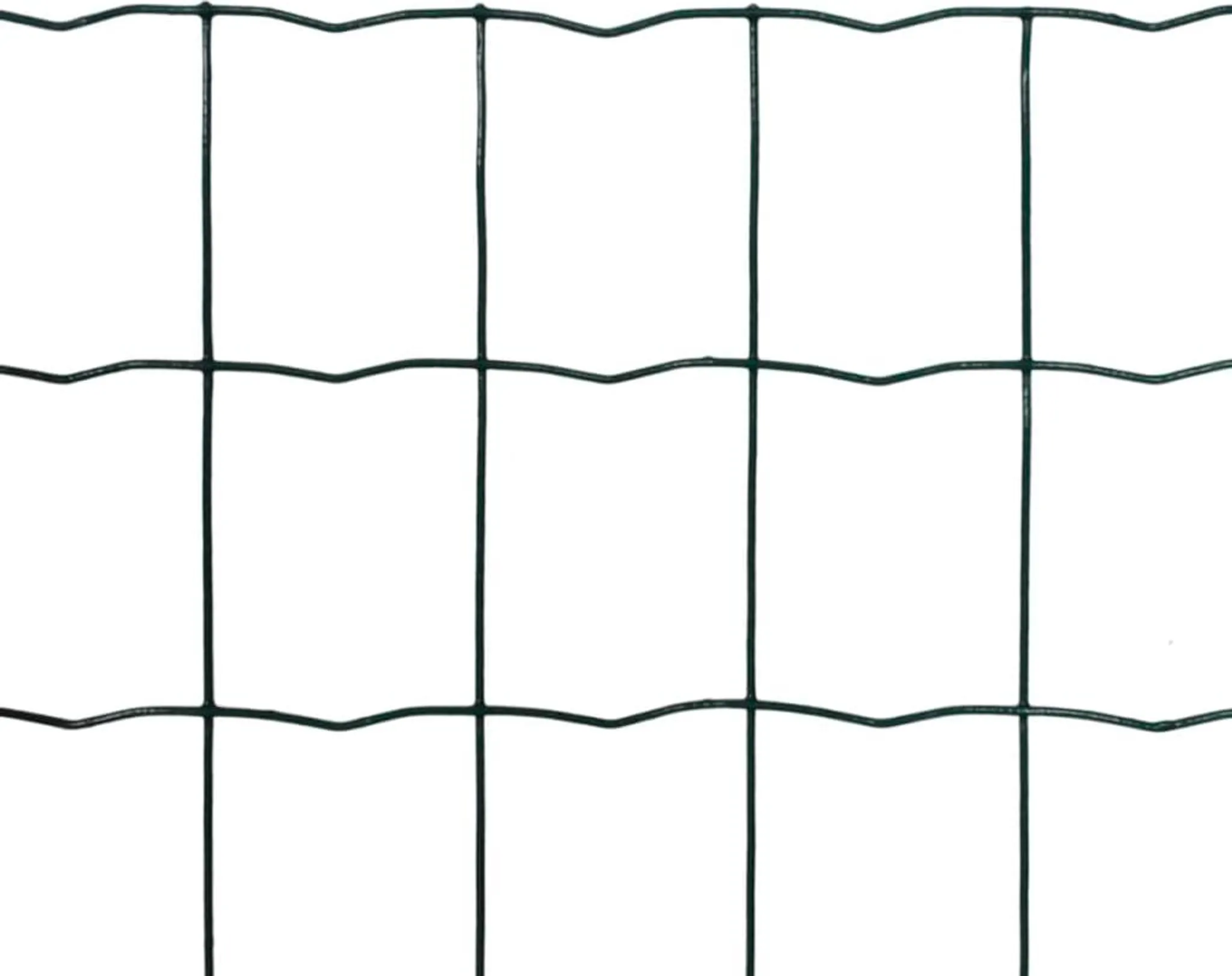 Eurozaun Stahl 10 X 1,7 M Grün - Eurozaun - Gartenzaun - Stabiler Zaun