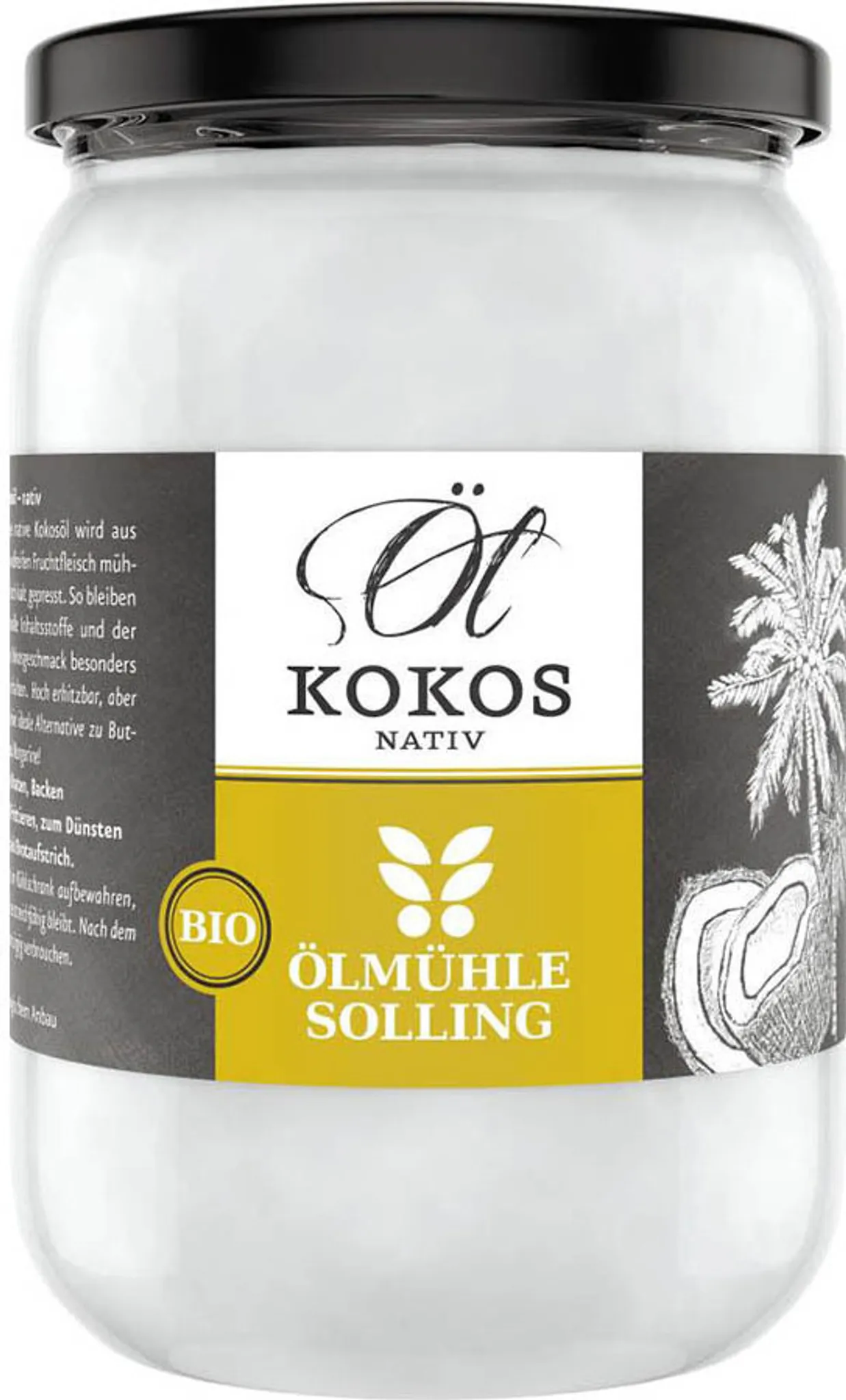 lmhle Solling kaltgepresstes Voll-Nuss-Kokosl 500ml