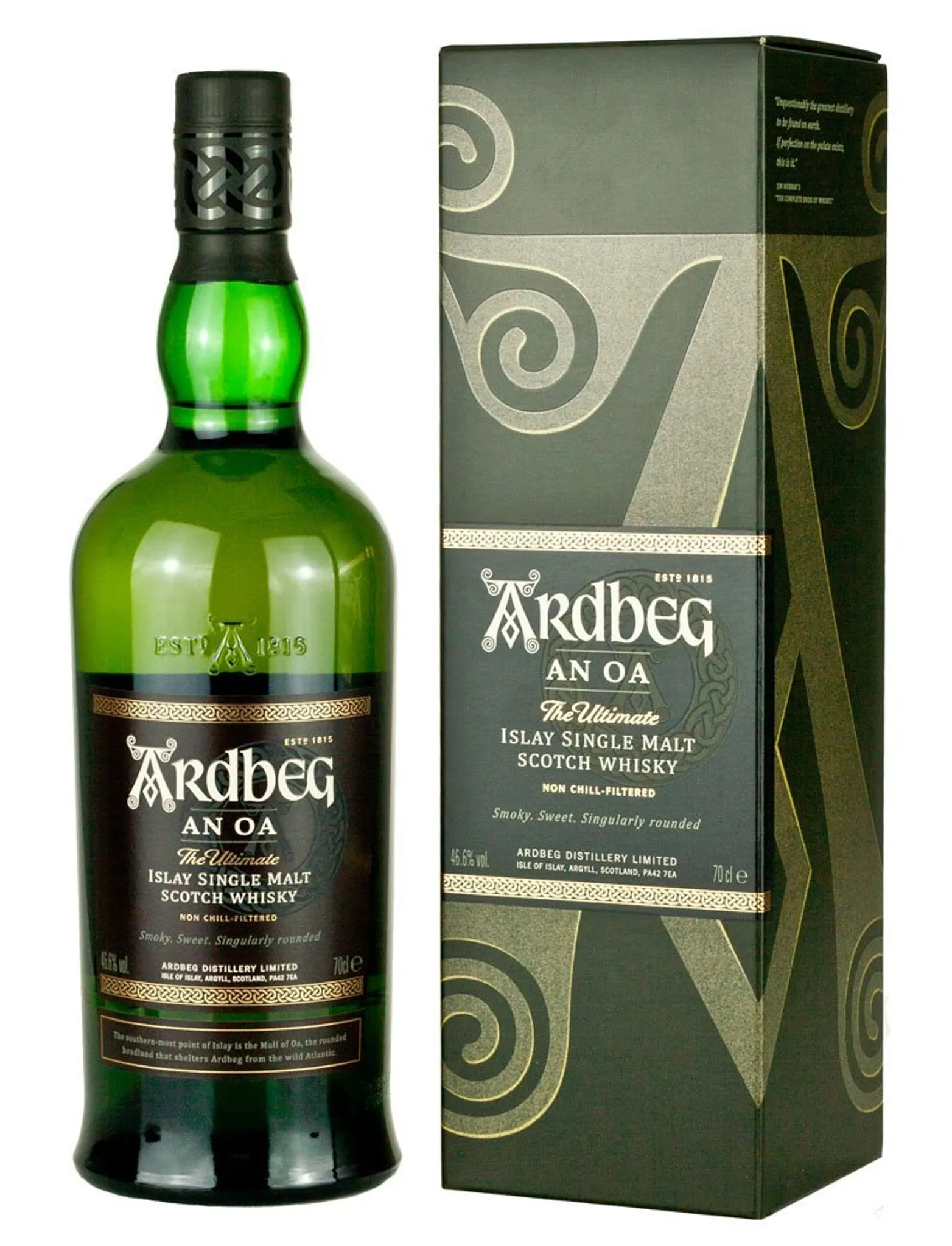 Ardbeg An Oa The Ultimate Islay Single Malt Scotch Whisky in Geschenkpackung