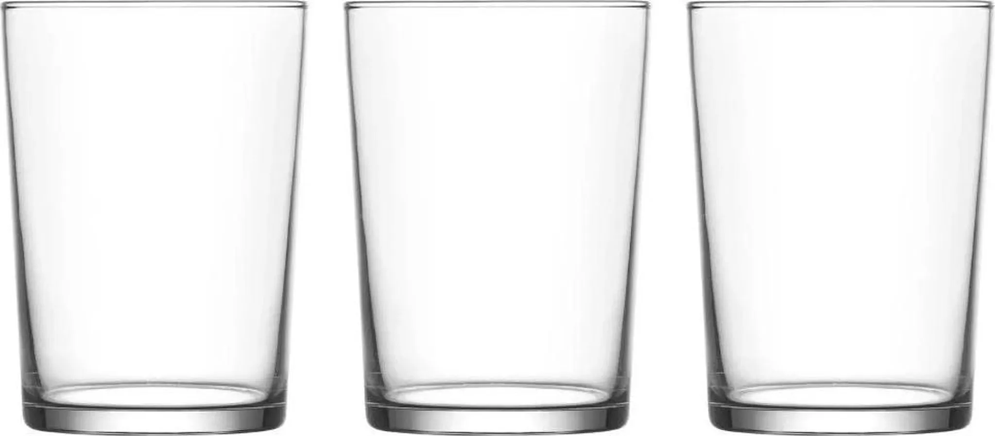 KADAX Bicchieri Long Drink In Vetro 345 Ml - Set Da 8 Pezzi, Fondo Robusto, Ideali Per Cocktail, Acqua, Succhi E Limonate - 2