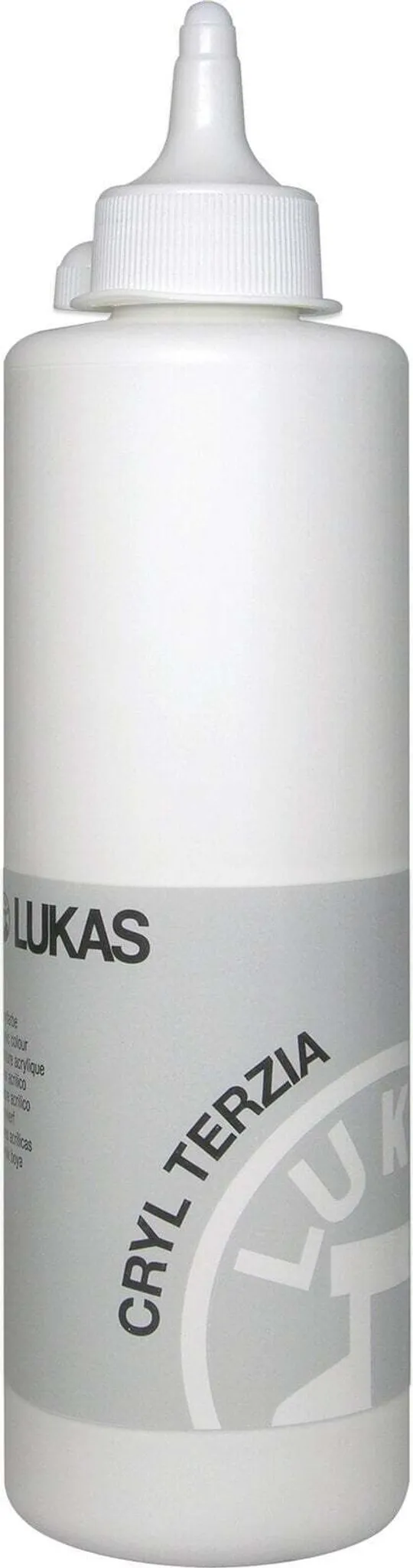 Lukas Terzia Vernice Acrilica – Bianco Di Titanio 4808 – 500 Ml, Altamente Pigmentato, Resistente Alla Luce, Impermeabile - 2