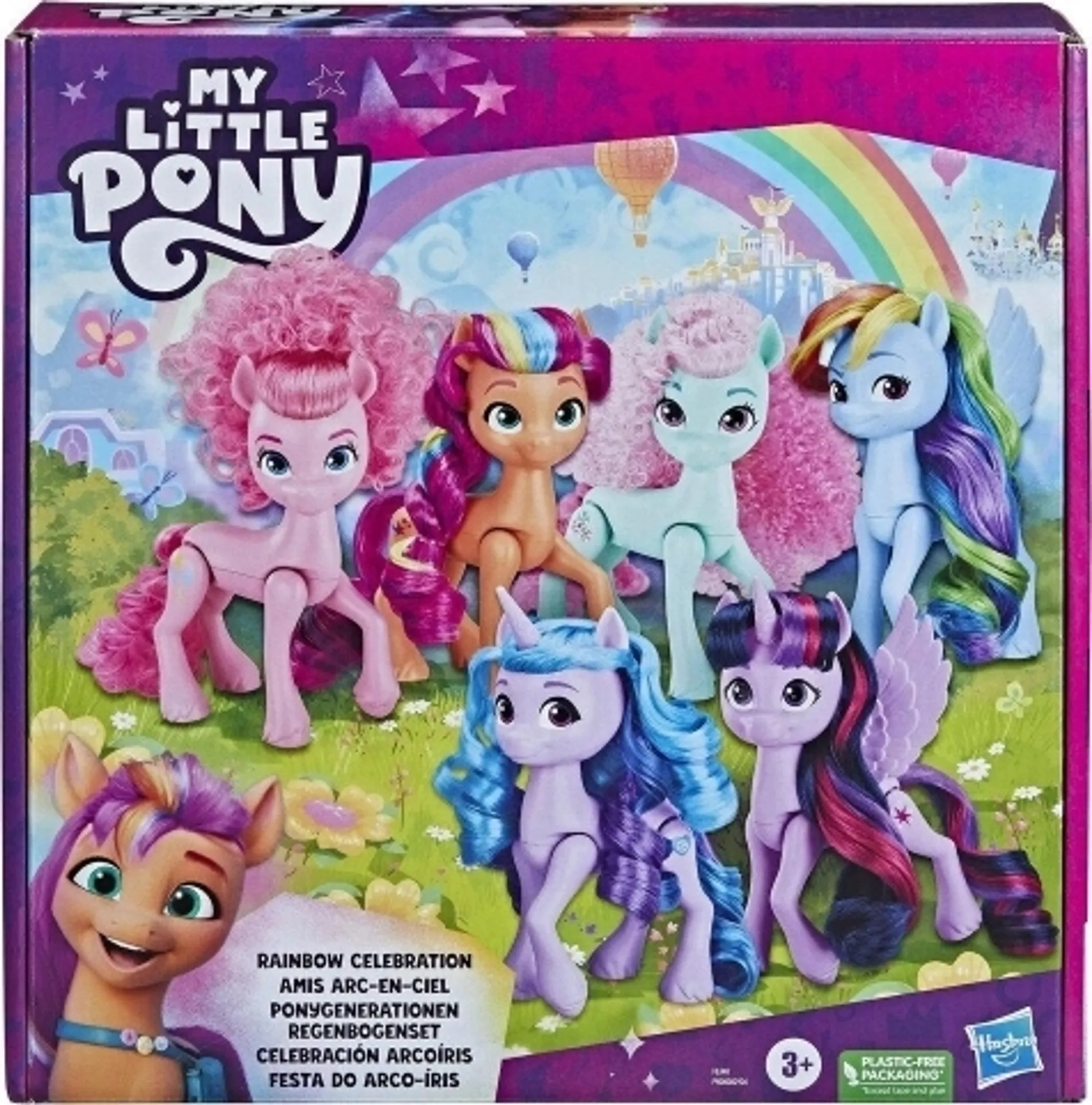 My Little Pony Tischdecke 120x180 Cm – Bunte Kunststoffdecke Für Kindergeburtstag & Mottoparty