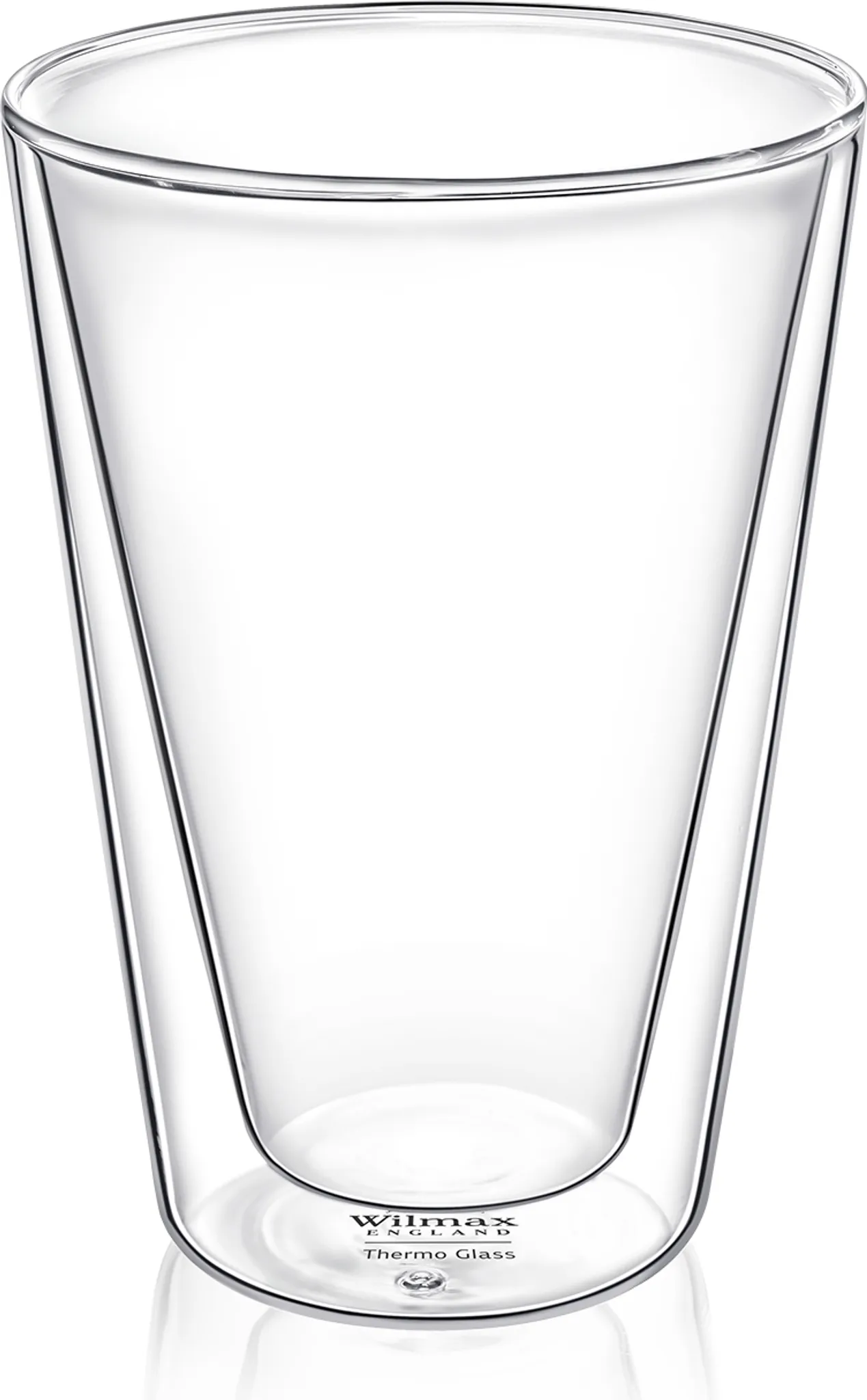 Wilmax - Bicchieri Termici a Doppia Parete Con Manico - Set Da 2-250 Ml