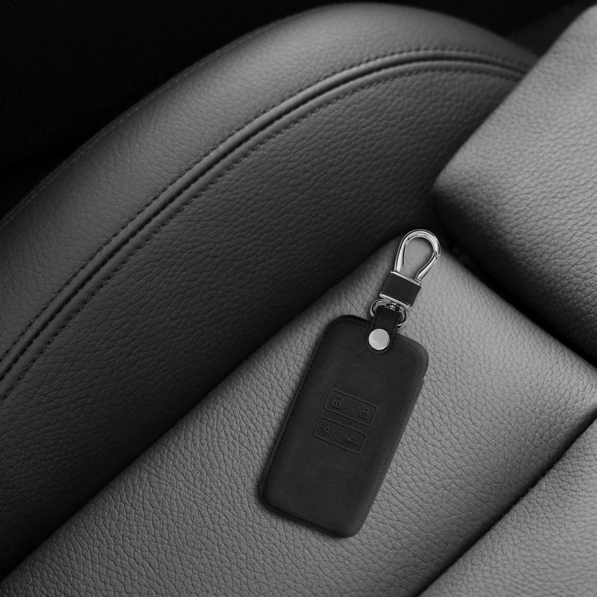 kwmobile Schlüsseltasche Autoschlüssel Hülle für Ford, Schlüsselhülle  Schlüssel Case Cover, KOMPATIBEL MIT: passend für Ford 3-Tasten  Autoschlüssel Keyless Go