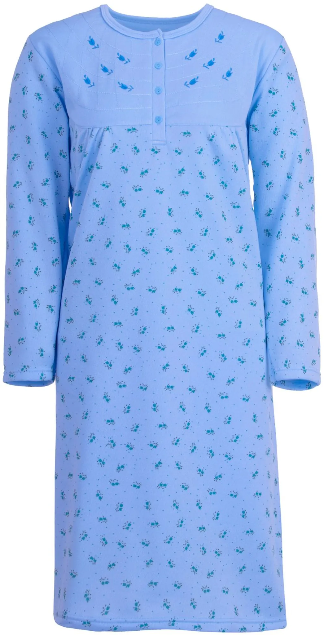 Kurzarmnachthemd babyblau Mode Homewear Nachtmäntel 