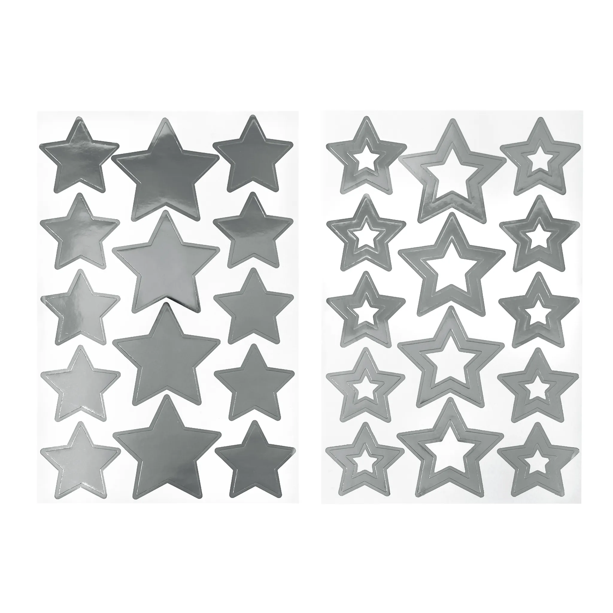 Oblique Unique 28 Sterne Sticker Stern