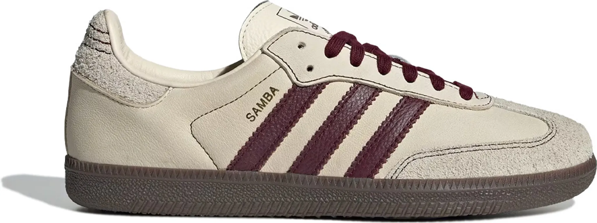 Adidas Samba Wonder White Maroon Putty Grey Kaufland