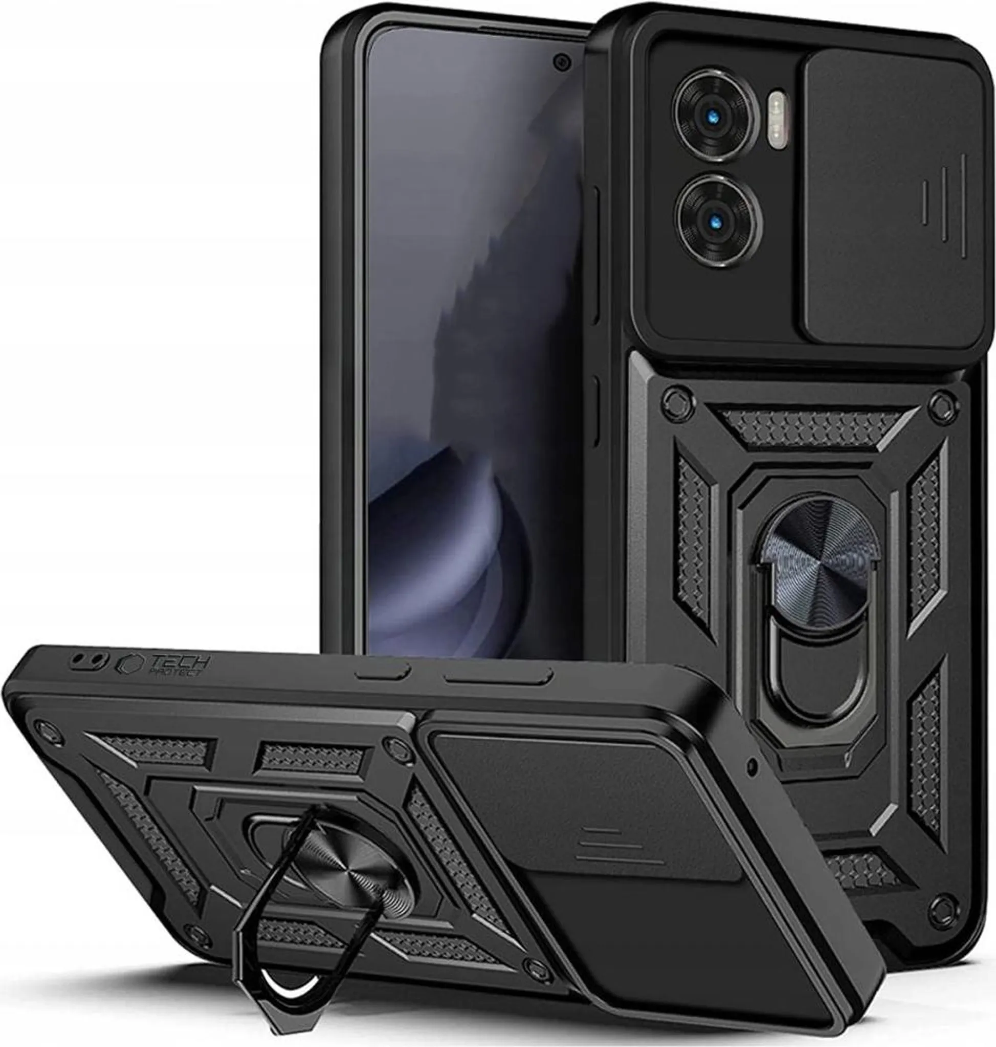 Nillkin Handyhülle Für Xiaomi Poco X7 Pro - Stoßfest Mit Schiebe-Kameraabdeckung, Schwarz