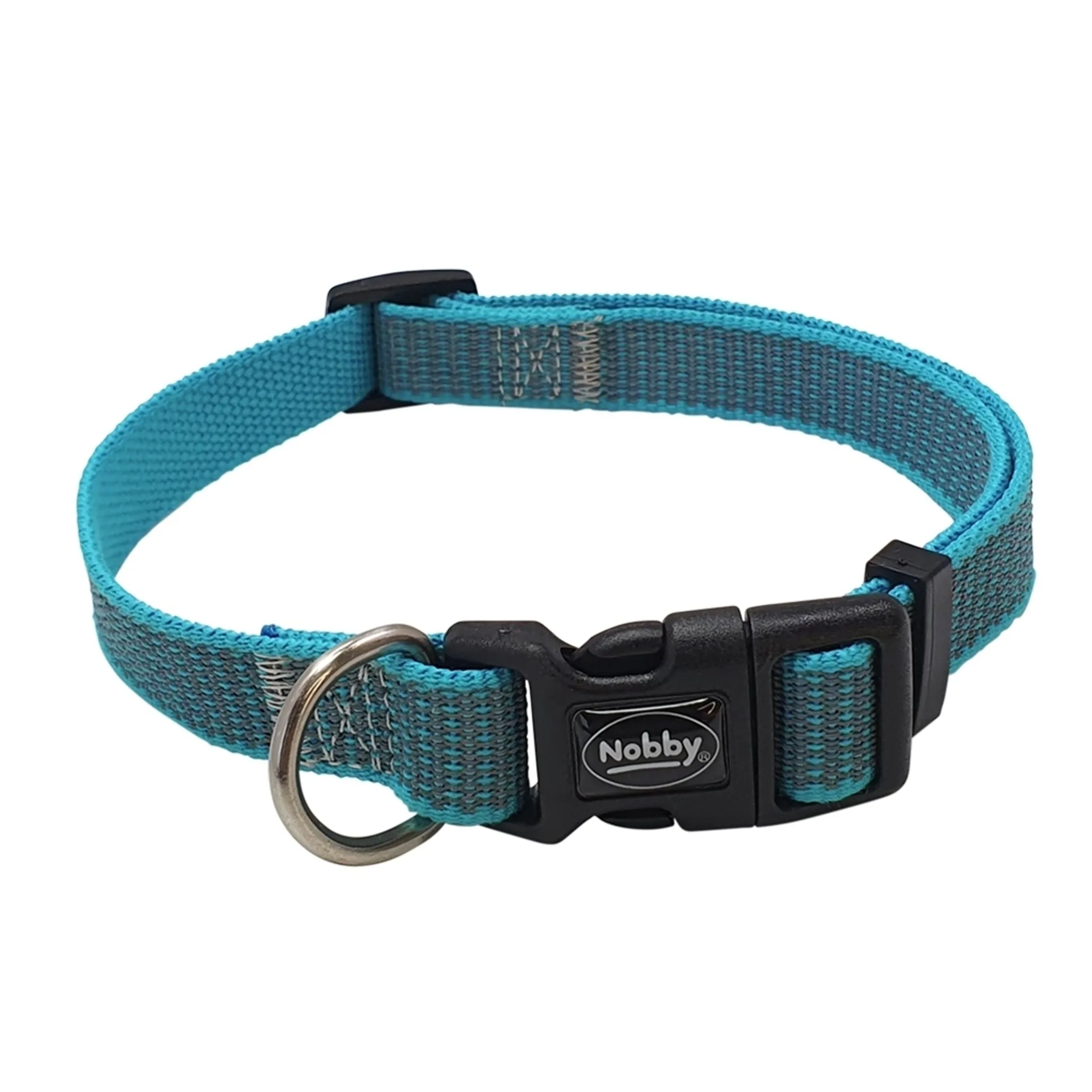 Nobby Halsband 'Mesh Preno' Für Hunde – Mit Neopren-Futter, Verstellbar 50-65 Cm, Blau