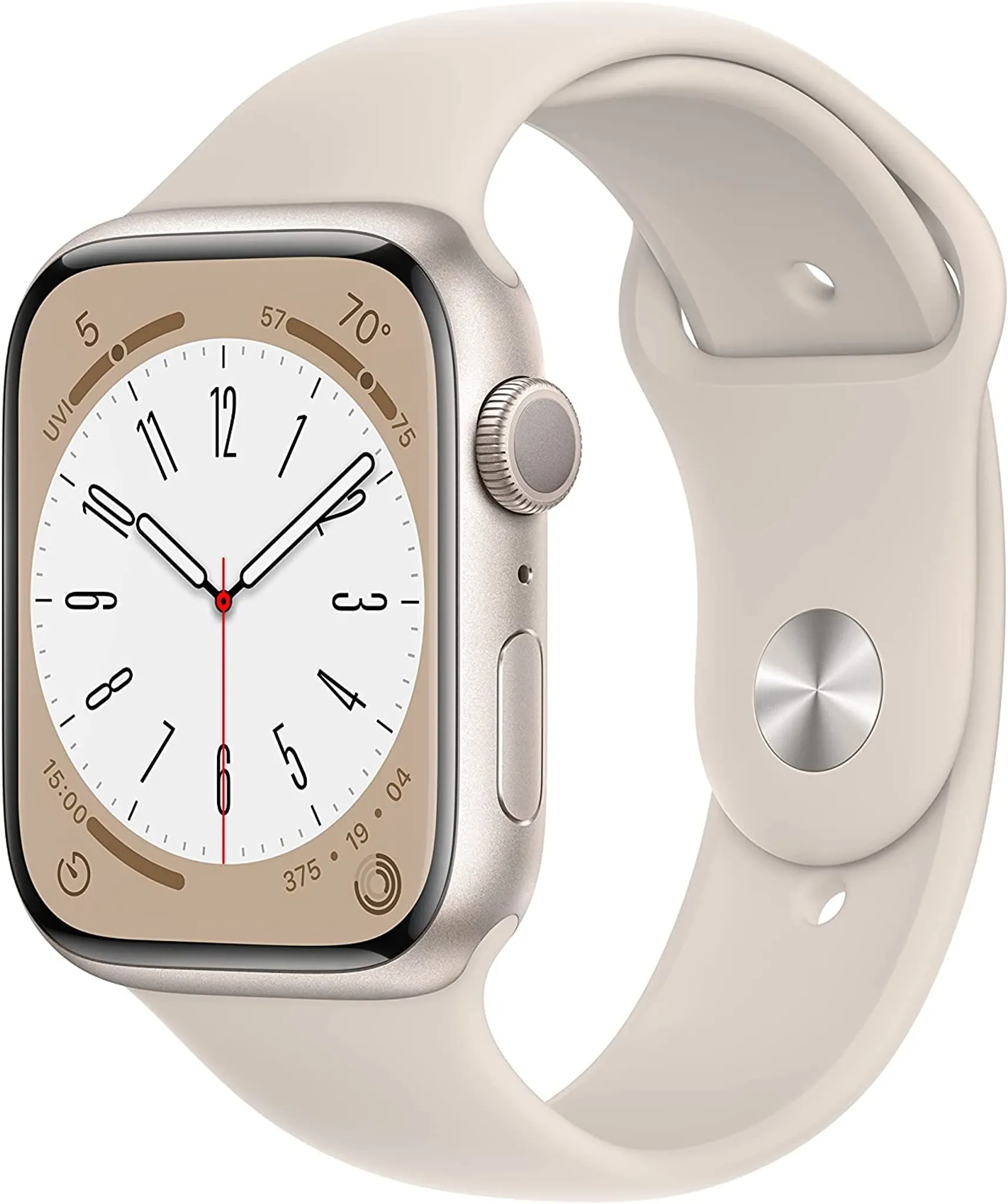 Apple Watch Series 8, 45 mm Polarstern