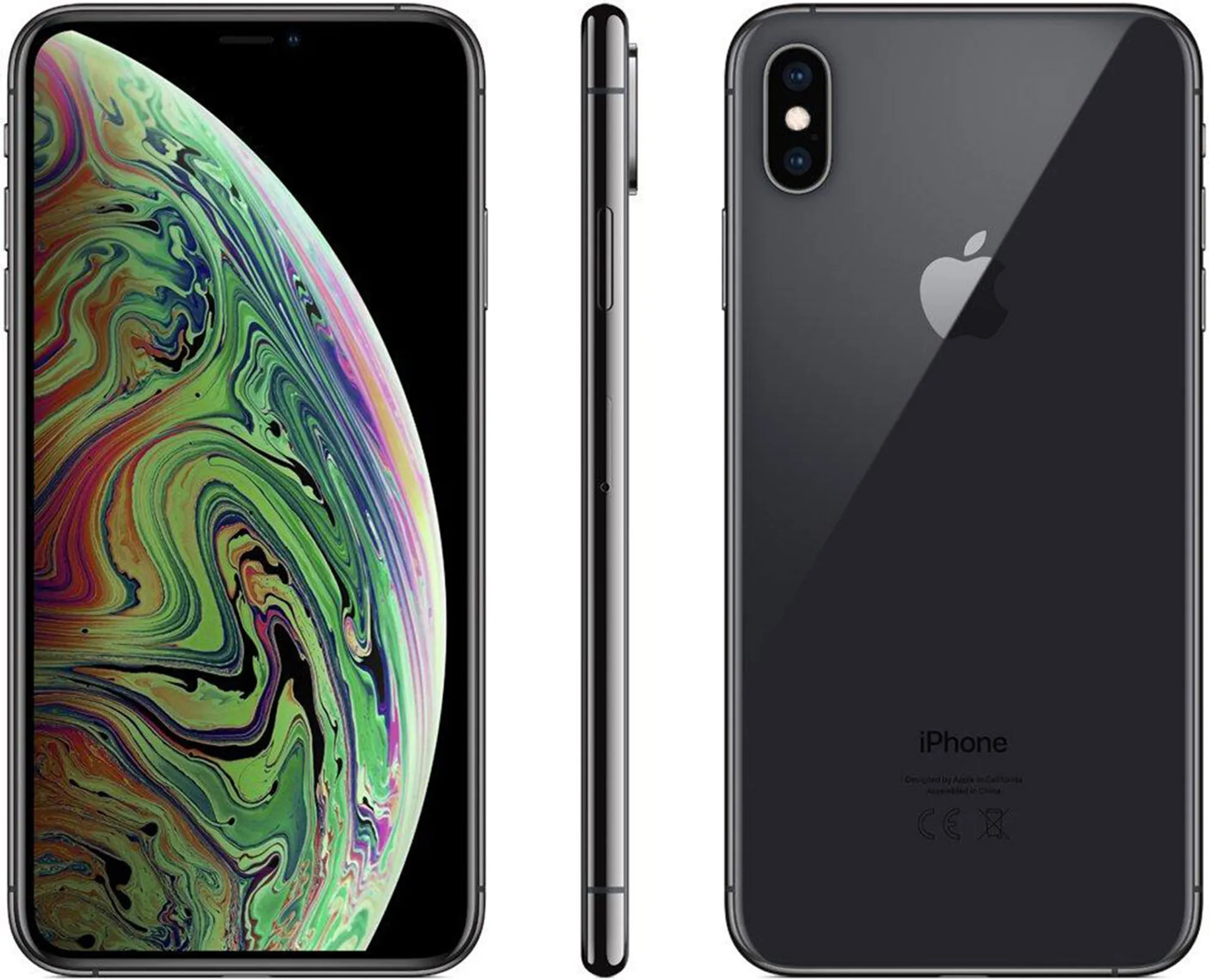 iPhone Xs 64GB 本体のみ Apple iPhone XS, 64GB, Dual-Sim, Farbe: Gold Handys