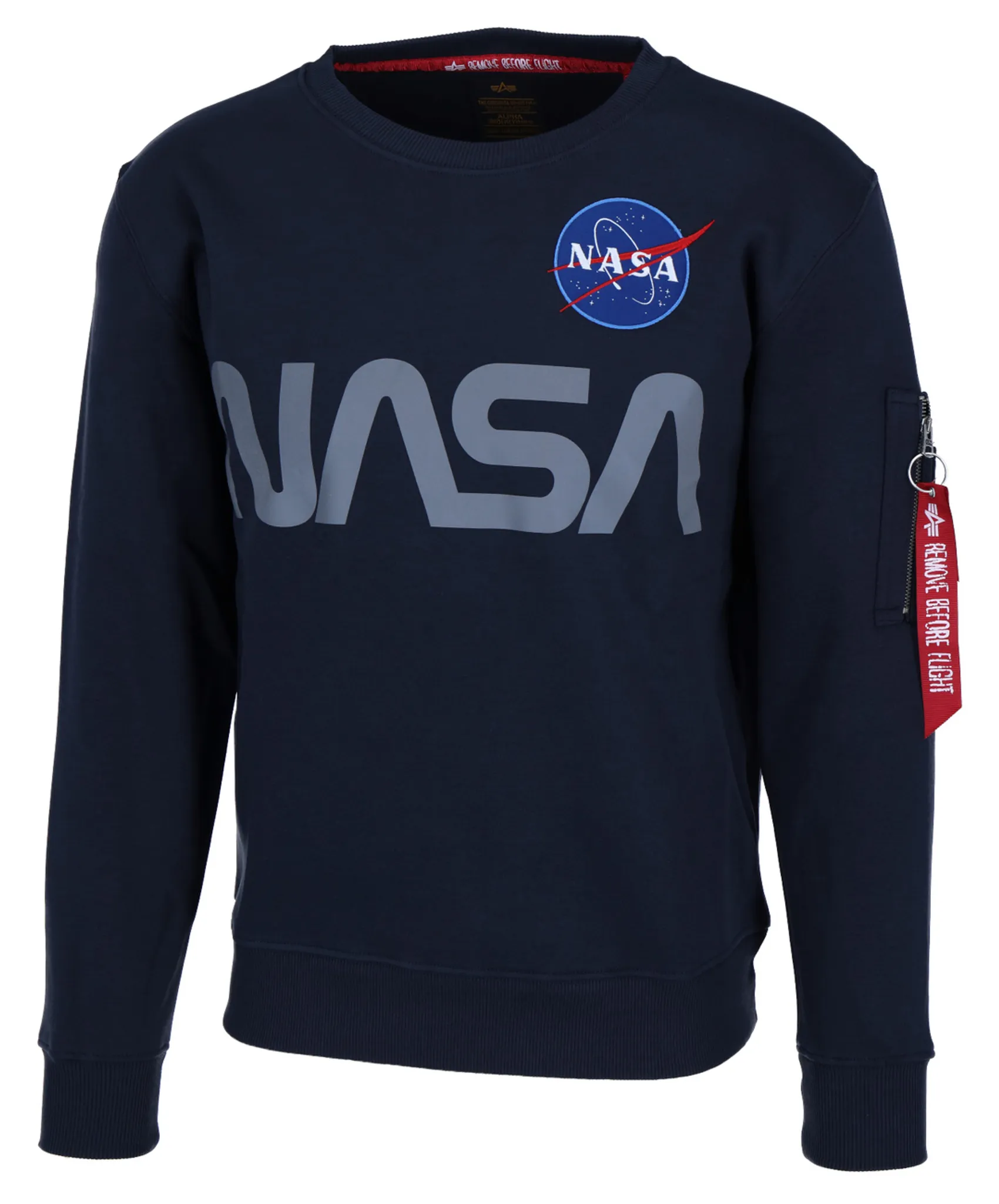 nasa reflective sweatshirt