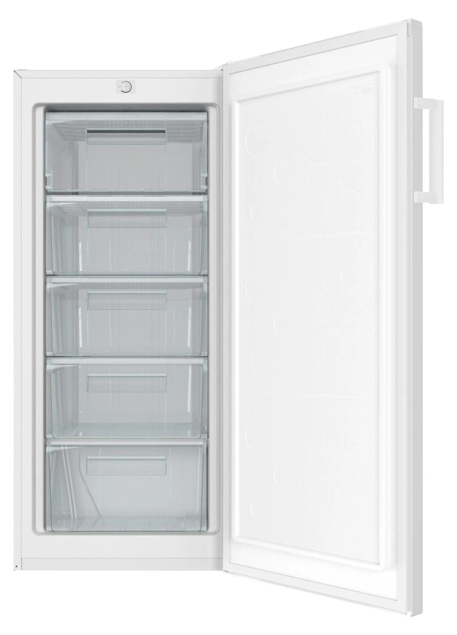 AMICA GS 321 100 W Gefrierschrank – Standgerät In Weiß, 80 L Nutzinhalt, Inverter-Kompressor, Manuelles Abtauen, Energieeffizienz C, 104 KWh/Jahr, 38 DB Leise – Inkl. Eiswürfelbehälter, Unterbaufähig