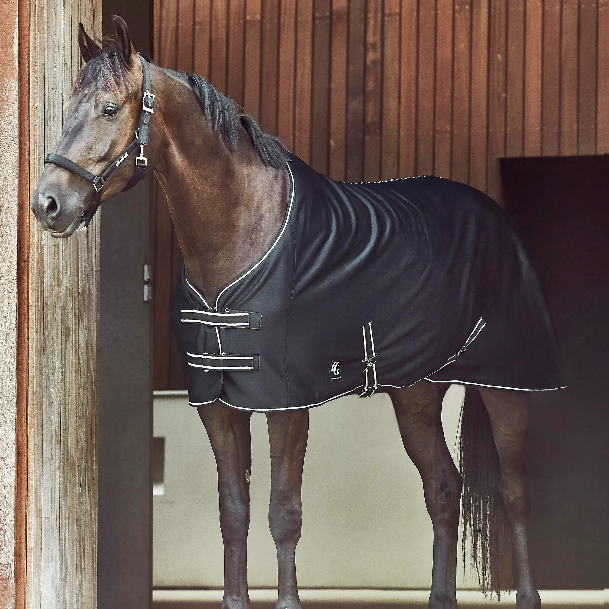 Couverture polaire Deluxe avec cou - Cheval/Couvertures polaires