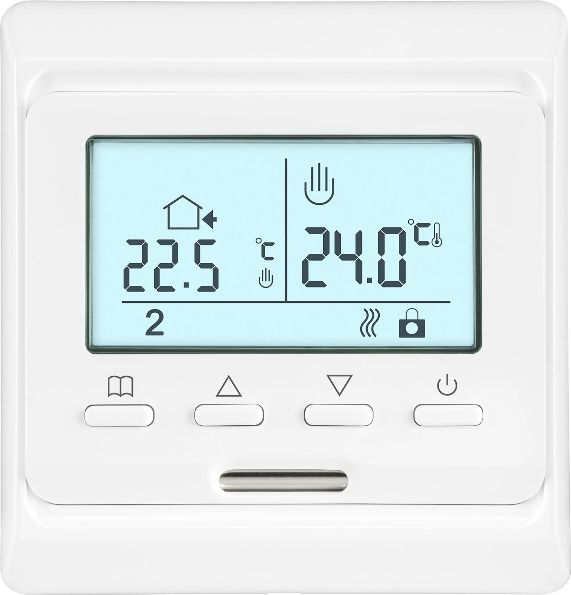 Termostato Digitale Con Sensore E Presa – Regolatore Di Temperatura 10A 3950W, Display LCD, Impermeabile, Spina UE