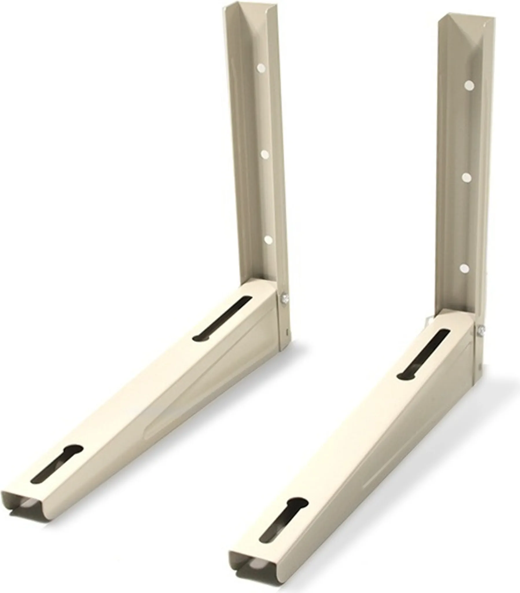 Staffa Per Condizionatore Da Tetto - Regolabile 10-45°, Per Mini Split 9000-24000 BTU, Acciaio Zincato - Foto 7