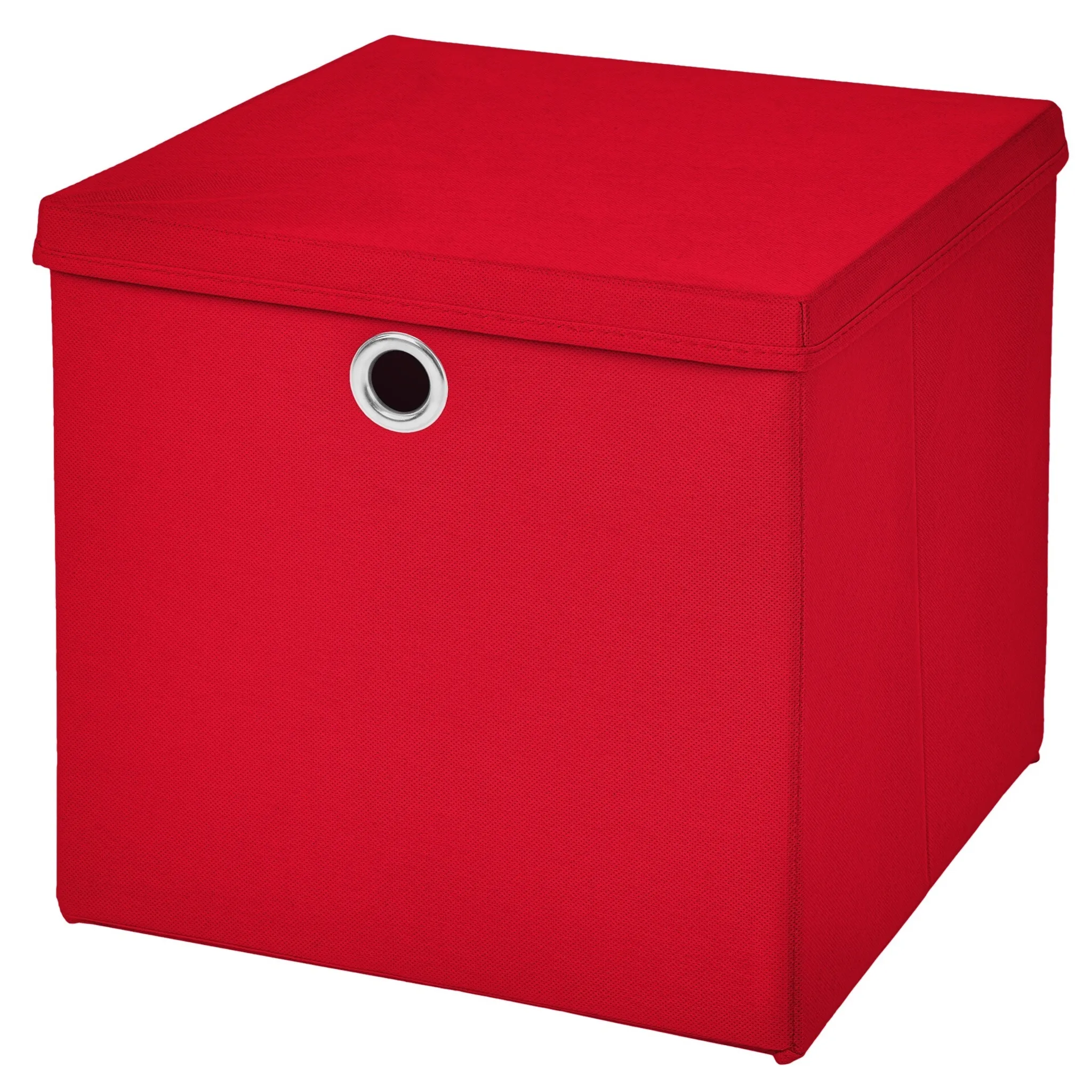 1 Stück Rot Faltbox 33 x 33 x 33 cm