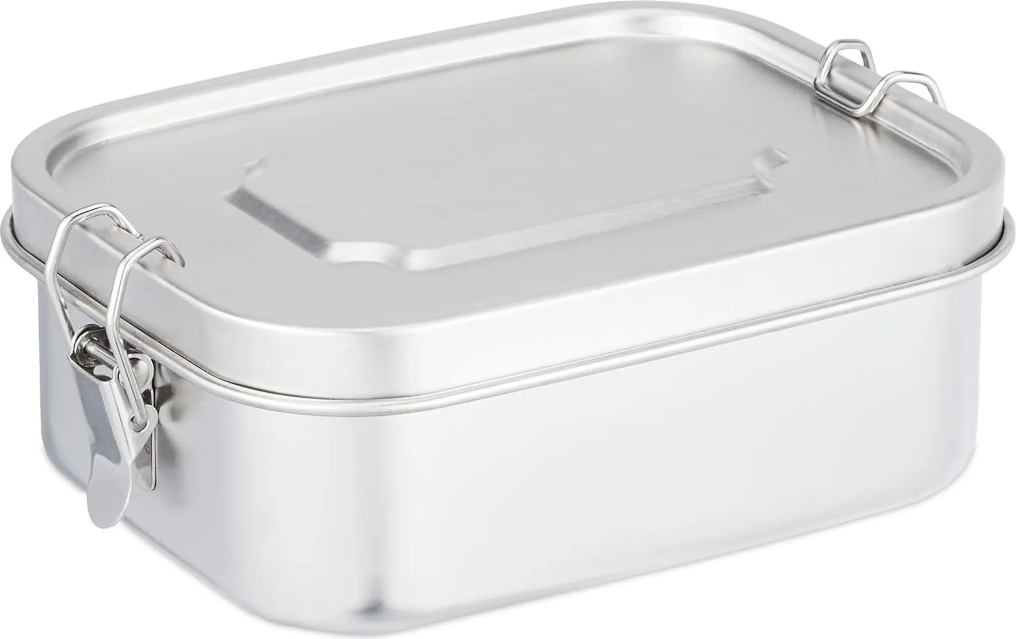Lunchbox Bento in Acciaio Inox - 2 Piani con Scomparti
