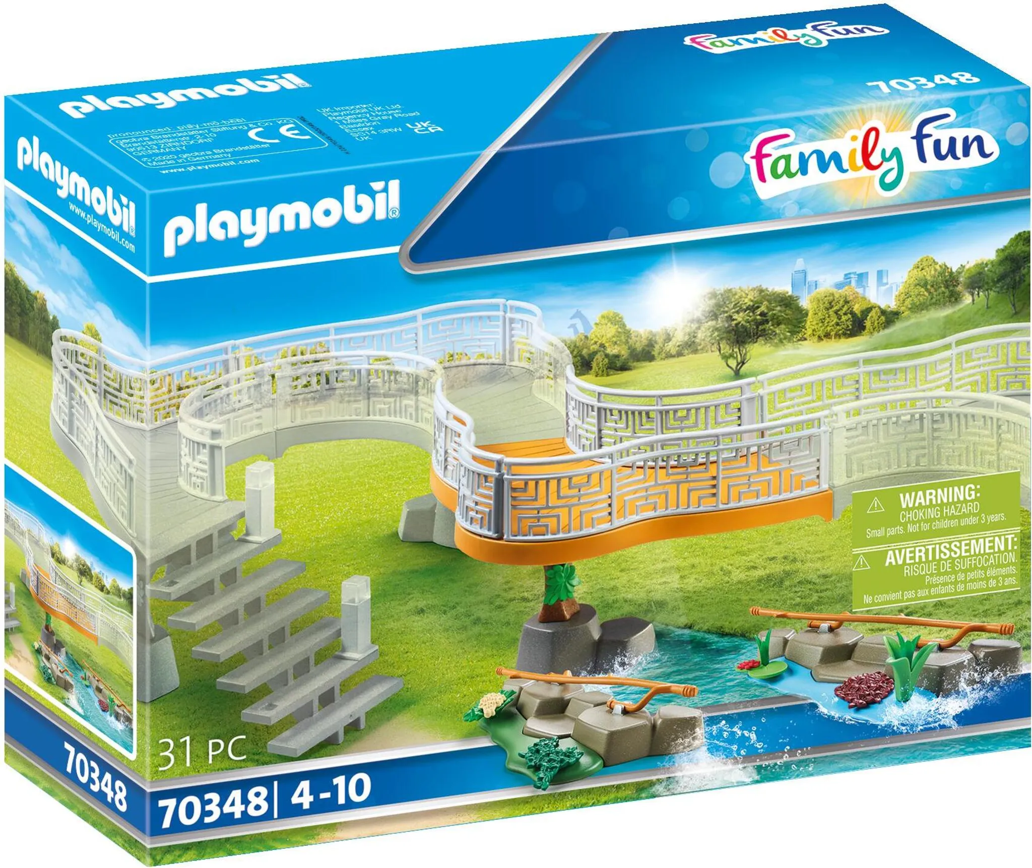 Playmobil Family Fun - Recinto Exterior De Leones - 70343