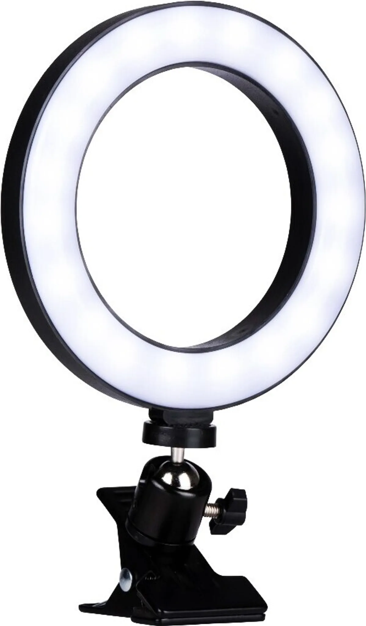 Luce Selfie Magnetica per Telefono 2500-9000k Ricaricabile 36 LED LED con Clamp/Holder per Selfie Videoconferenze Vlogging