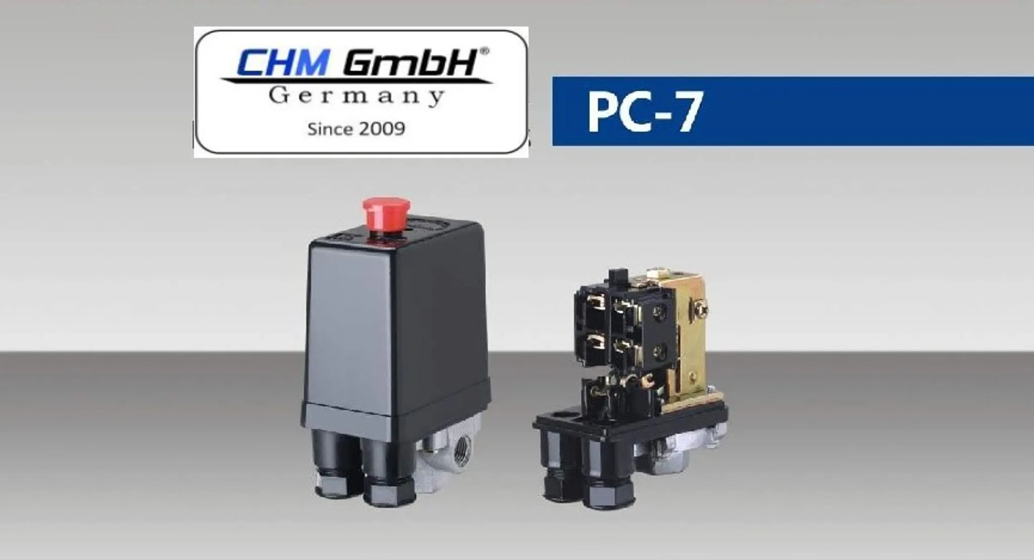 CHM GmbH® Druckschalter 230V Druckwächter