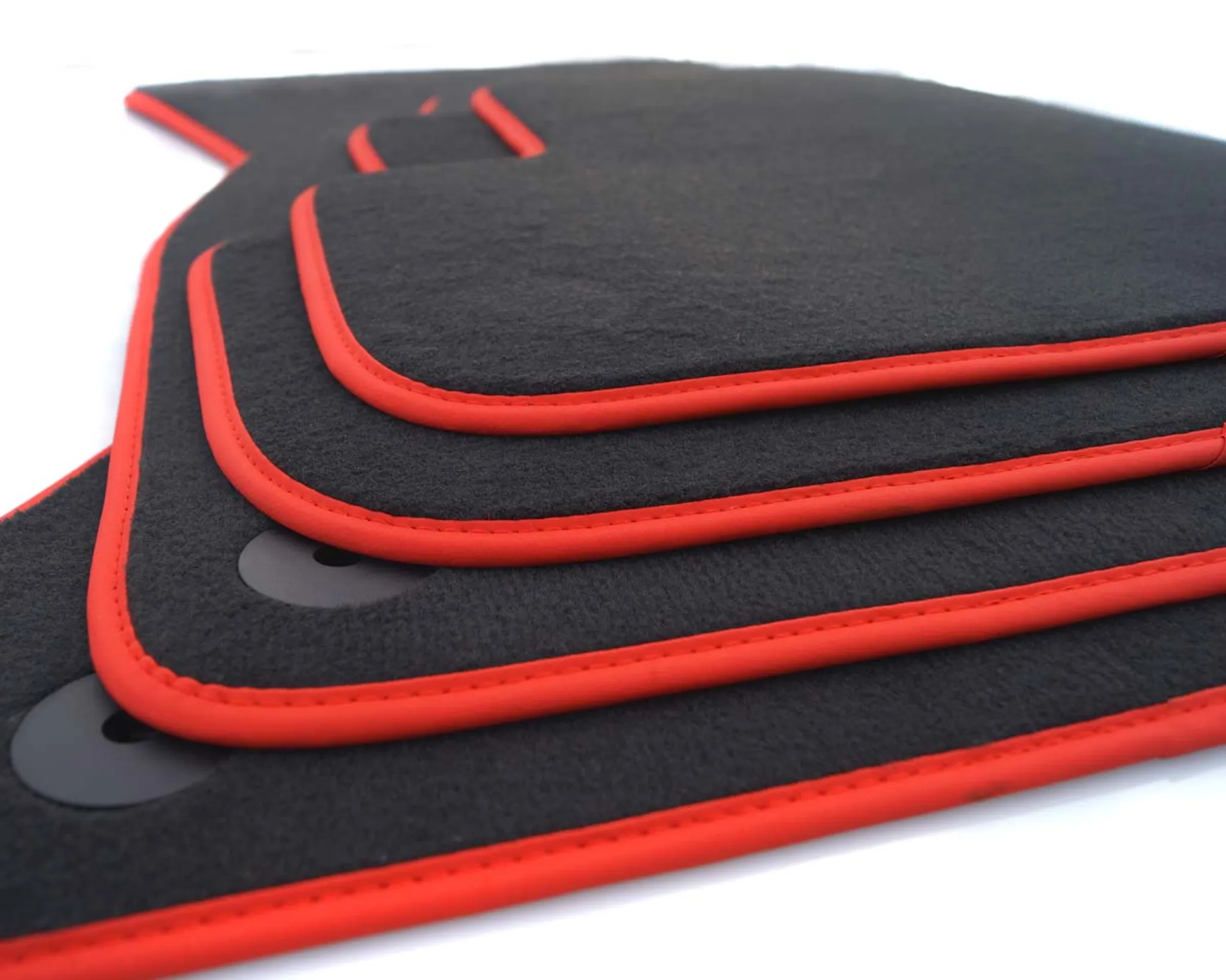 kh Teile Gummimatten passend für Tiguan Gummi Fußmatten 4-teilig schwarz :  : Auto & Motorrad