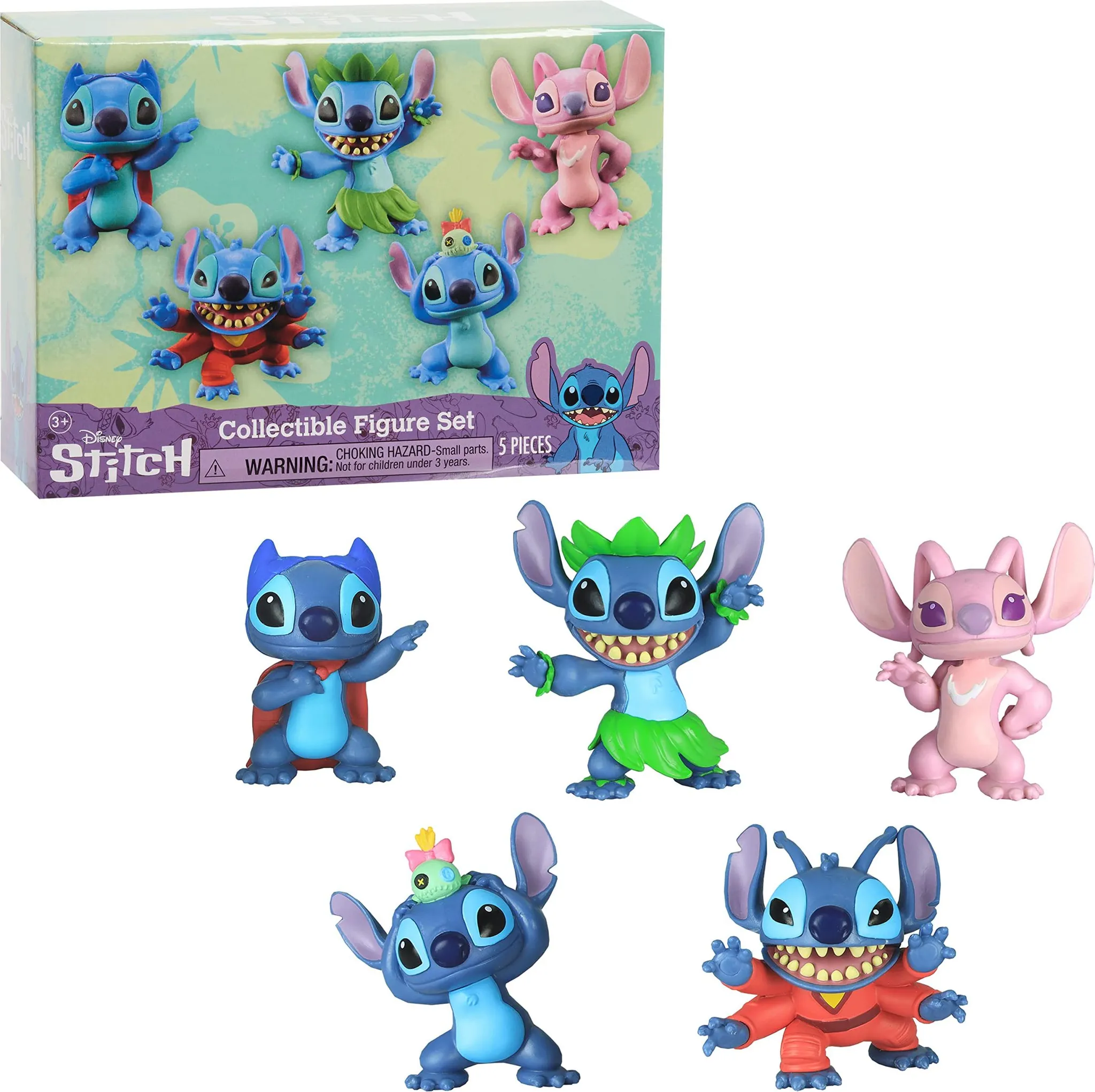 Disney Lilo & Stitch アクションプレイセット Just Play Stitch 3+ Lilo & Stitch Wielobarwny