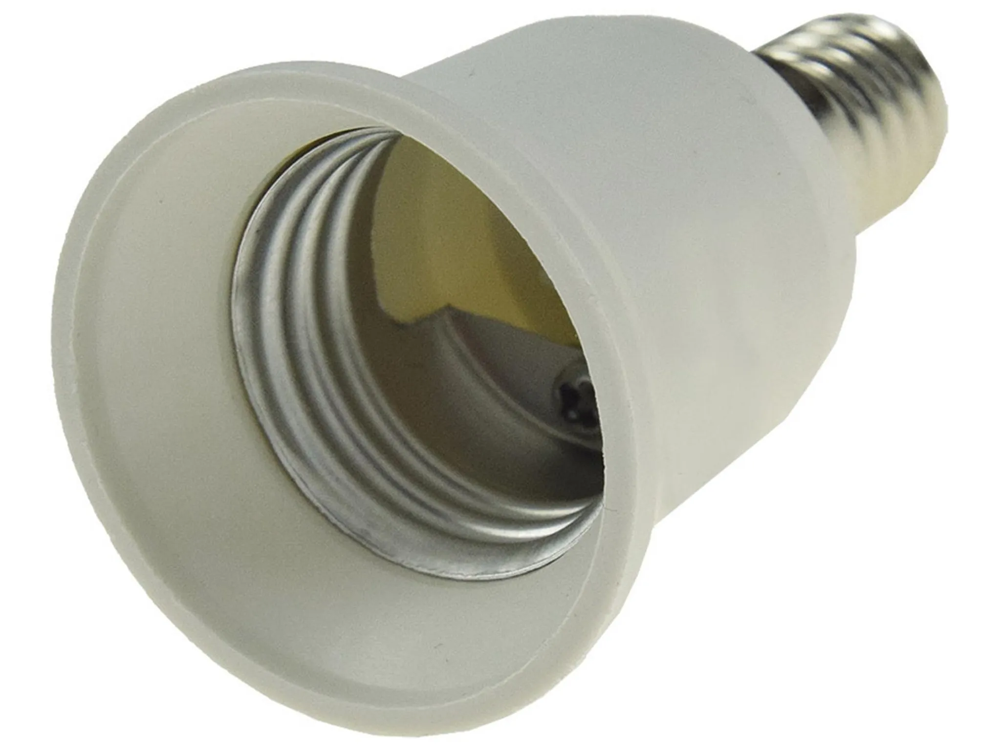 Adapter für Lampenfassung E14 auf E27