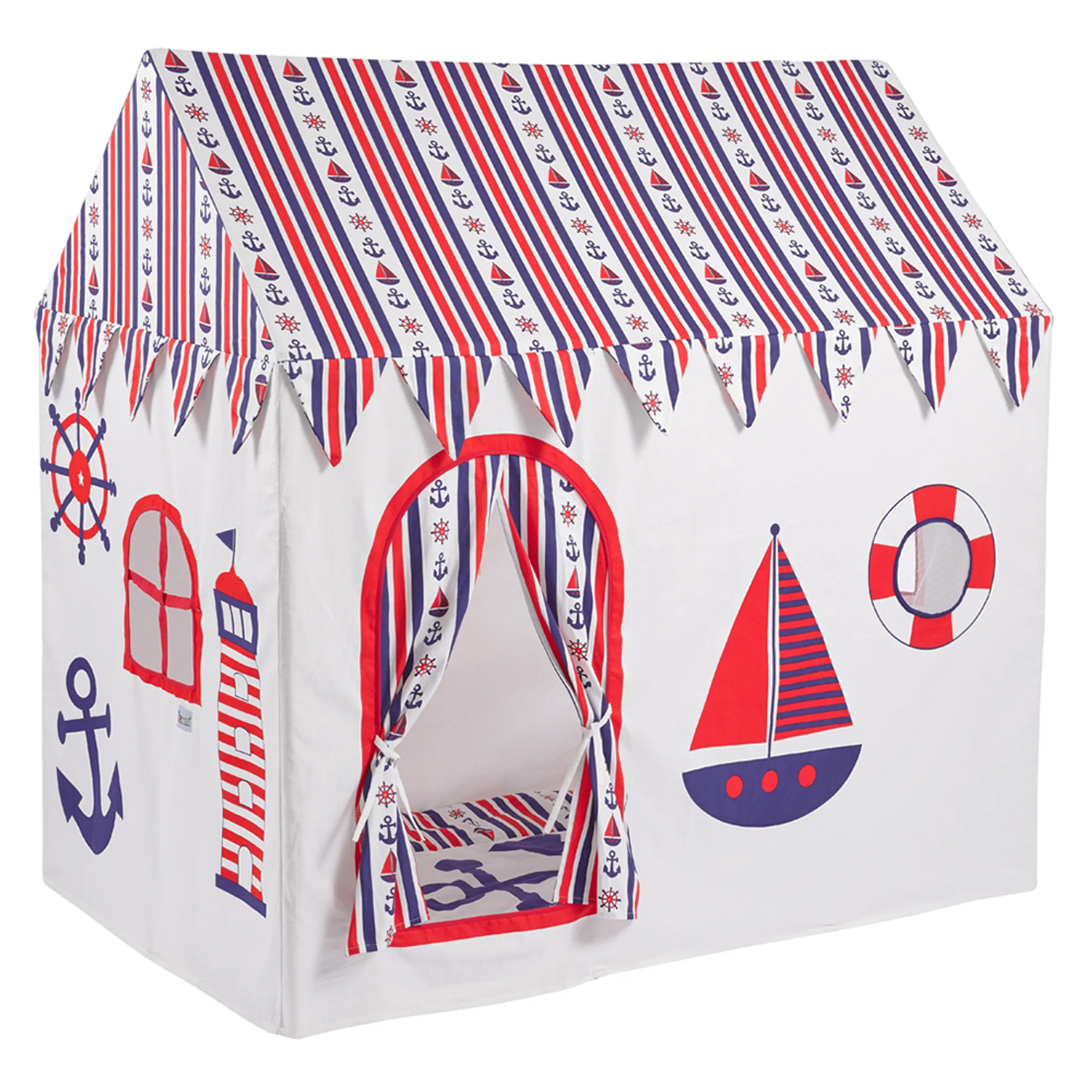 Giochi Da Esterno Tenda Per Bambini - Casetta Gioco Da Interno Con Porta E Finestre Roll-up, Per Ragazzi E Ragazze 3-7 Anni (Ideale Come Regalo Per - Foto 6