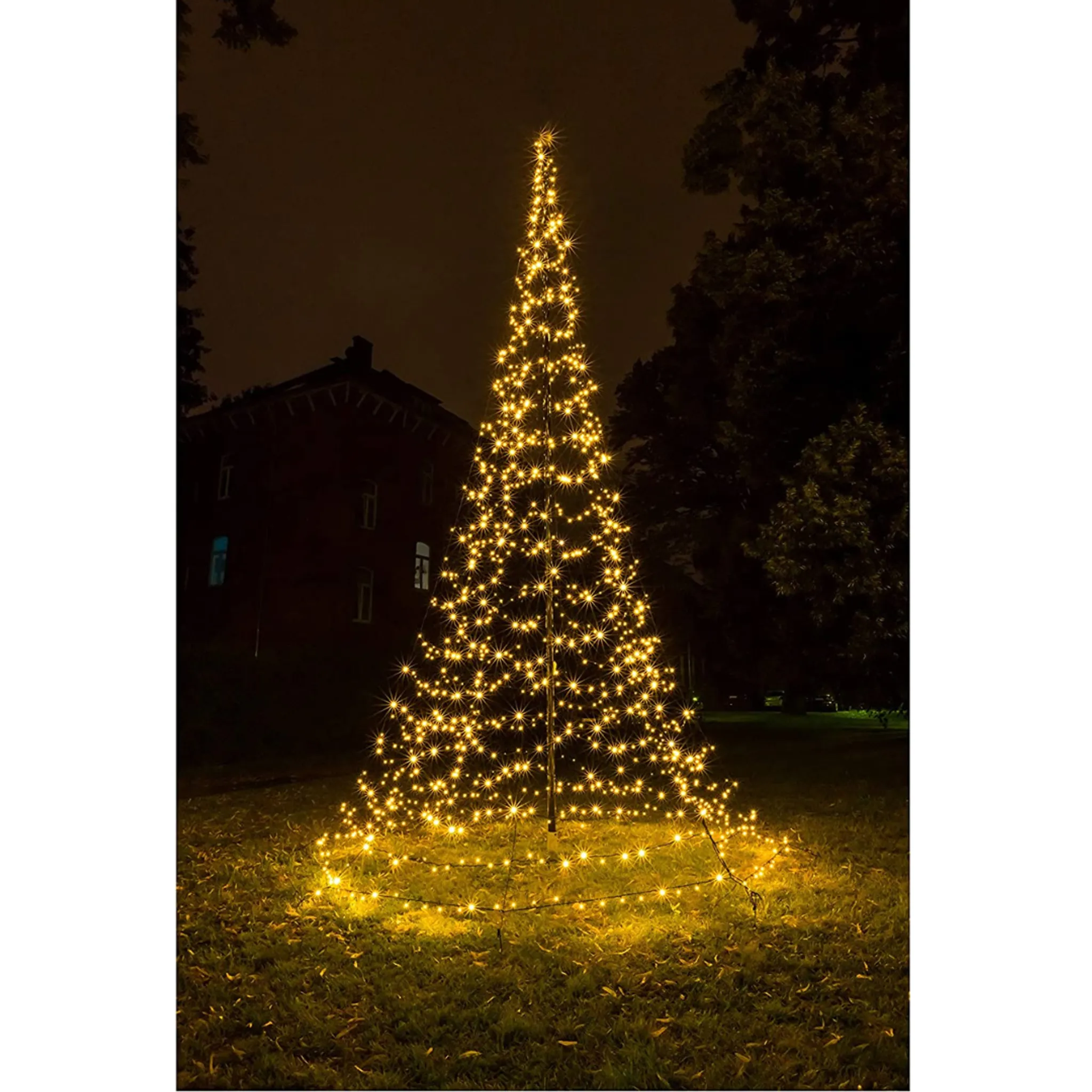 Weihnachtsbaum Lichterketten schnell montieren 