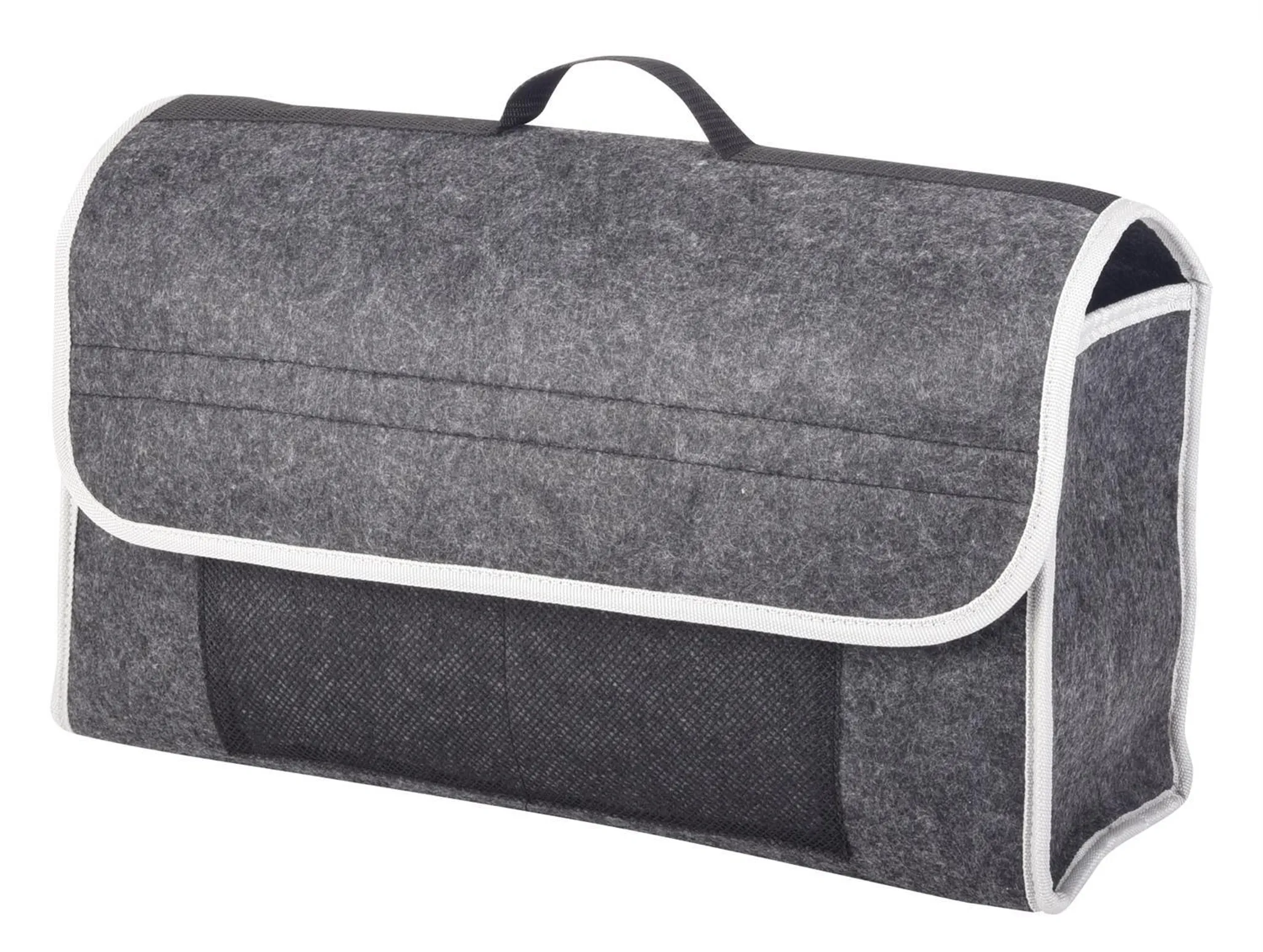 EZILIF Großen Sitztasche Kofferraumtasche mit Elastische Schnallen und Klett,  Auto Organizer Kofferraum Reißfest&Geruchsneutral Taschen (Kompatibel mit  Ledersitz): : Auto & Motorrad