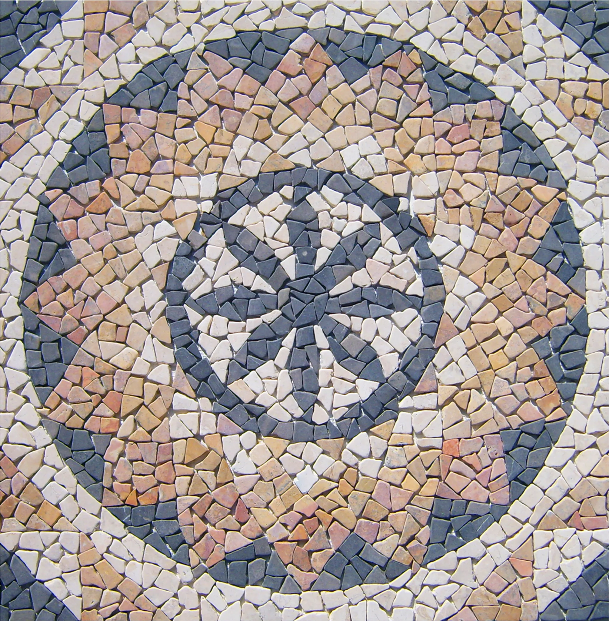 Marmor Einleger Mosaikfliese Windrose 60x60 Cm - Ro Produktbild-Vorschau 5