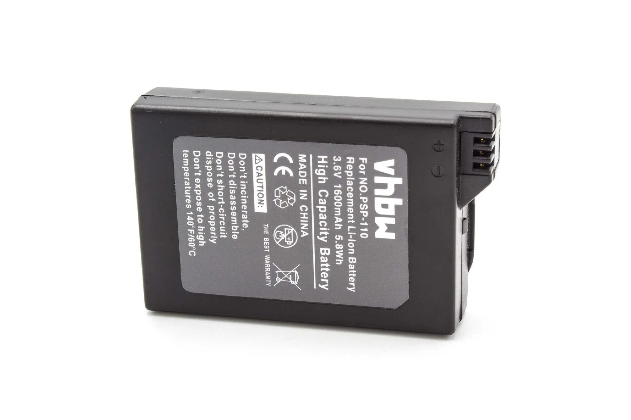 Akku Battery für Nintendo Wii U, Wii U Gamepad mit 2450mAh Li-Ion 