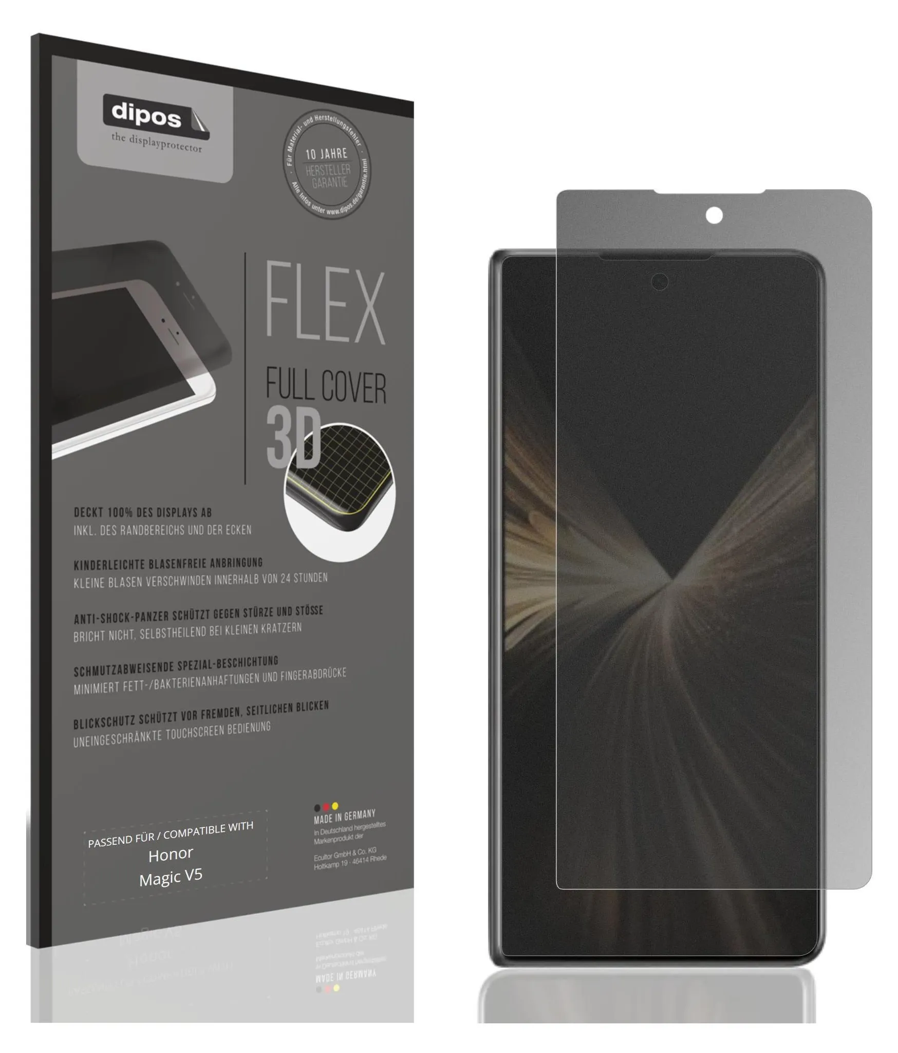 2in1 Set di vetro protettivo dello schermo per HONOR Pad X8a 11 pollici Film trasparente sicuro