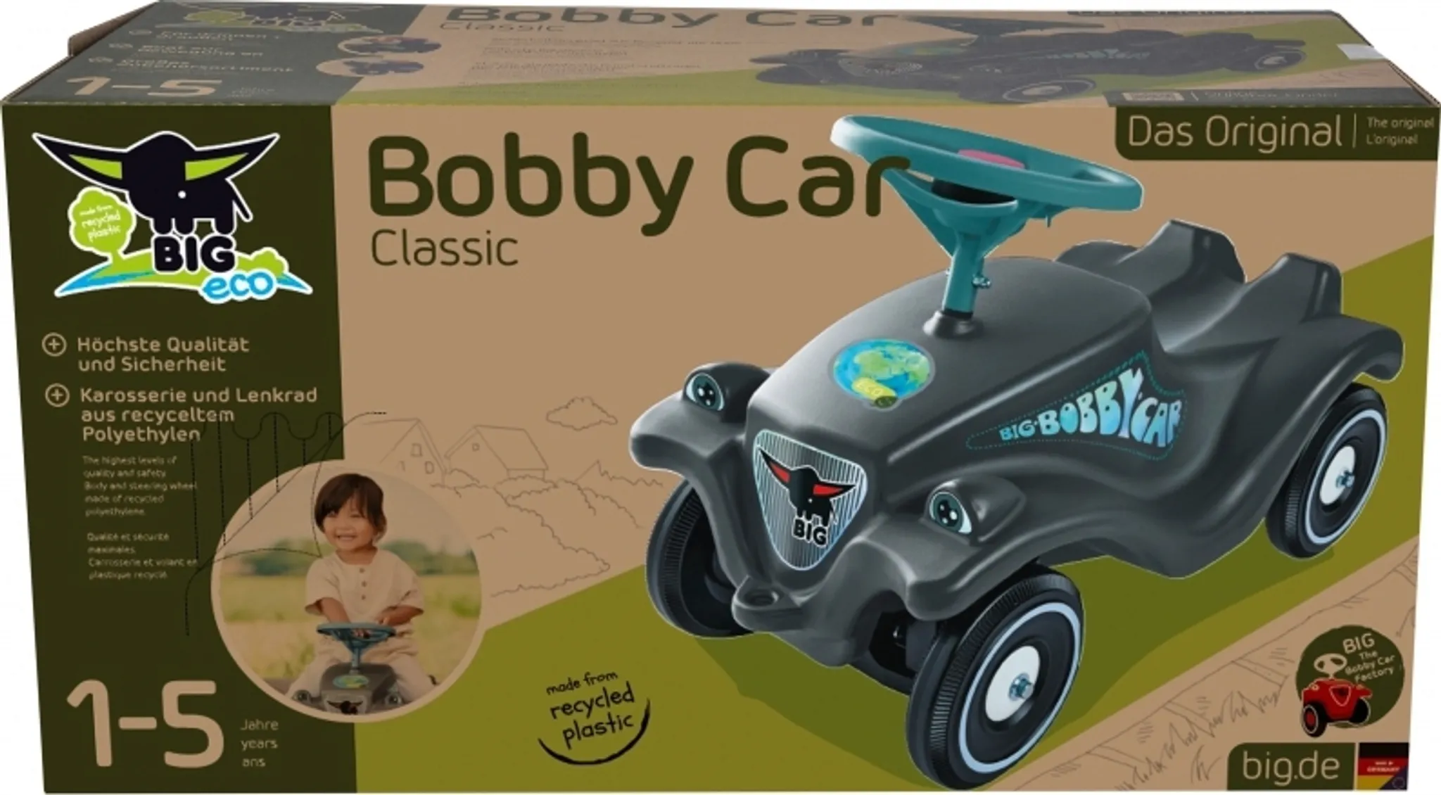 Big-Spielwarenfabrik 1260 – Bobby Car Flüsterreifen-Set – 2
