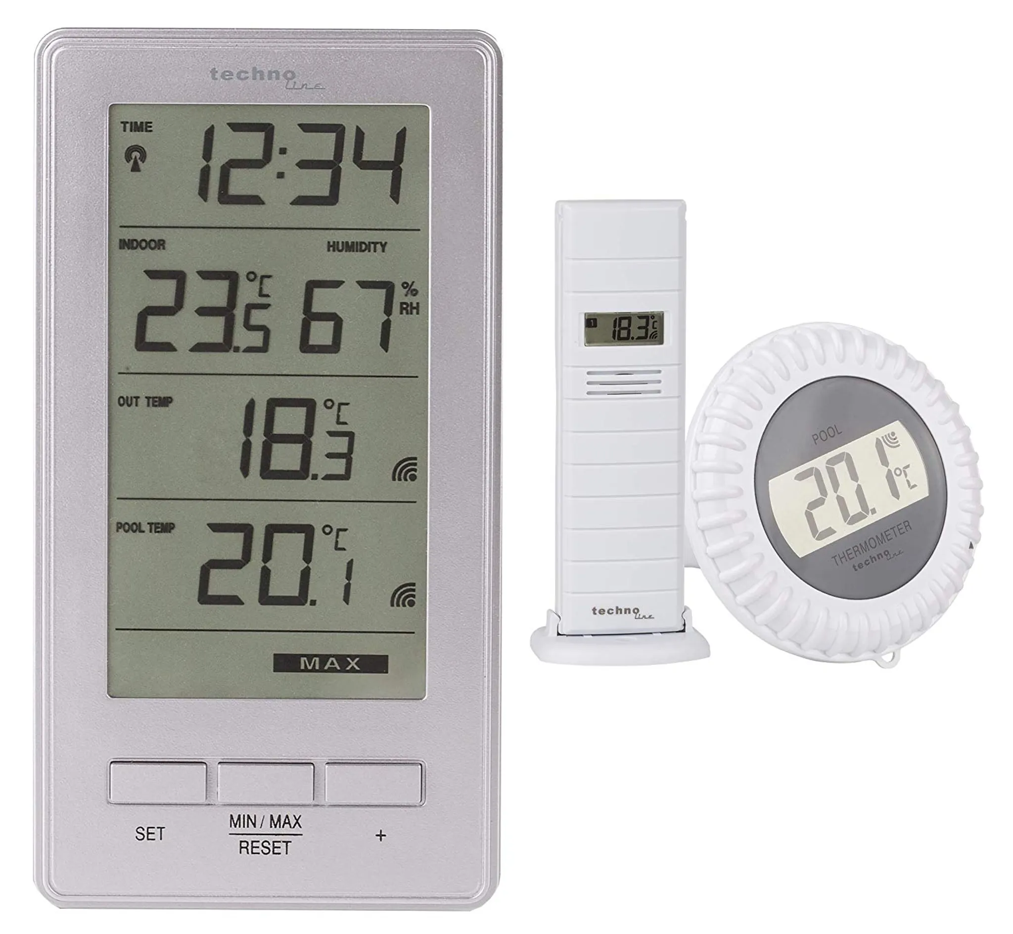 Funk-Poolthermometer WS 9069 IT Technoline