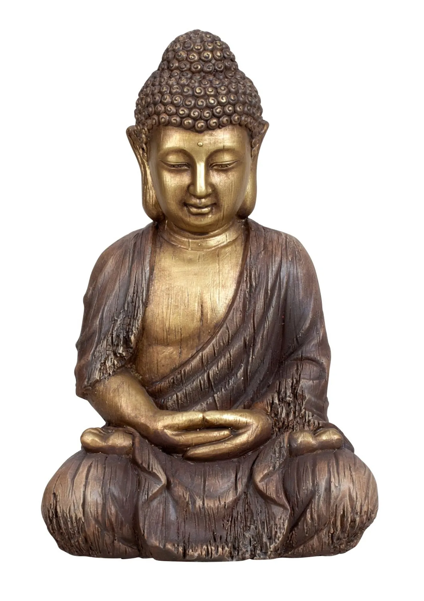 Skulptur aus Dekofigur Moderne Buddha
