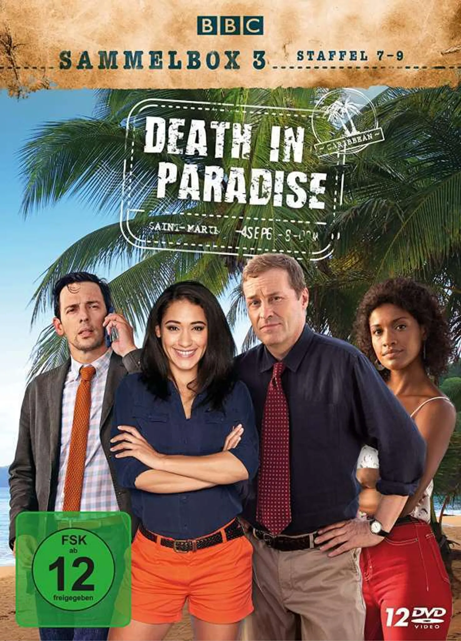 Death In Paradise-Sammelbox (Staffel 7-9) Filme