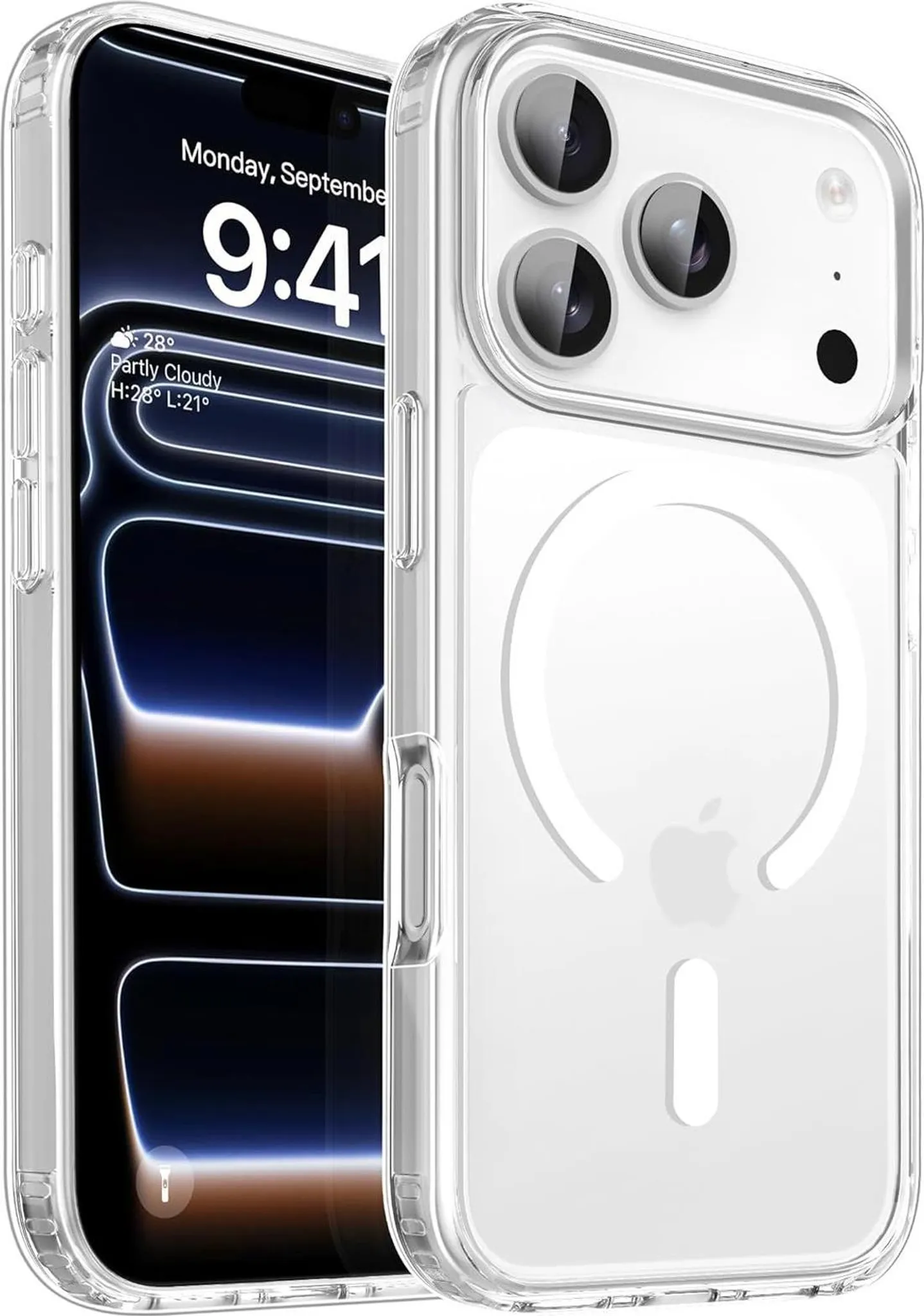Custodia magnetica per iPhone 16 Pro Max[compatibile con