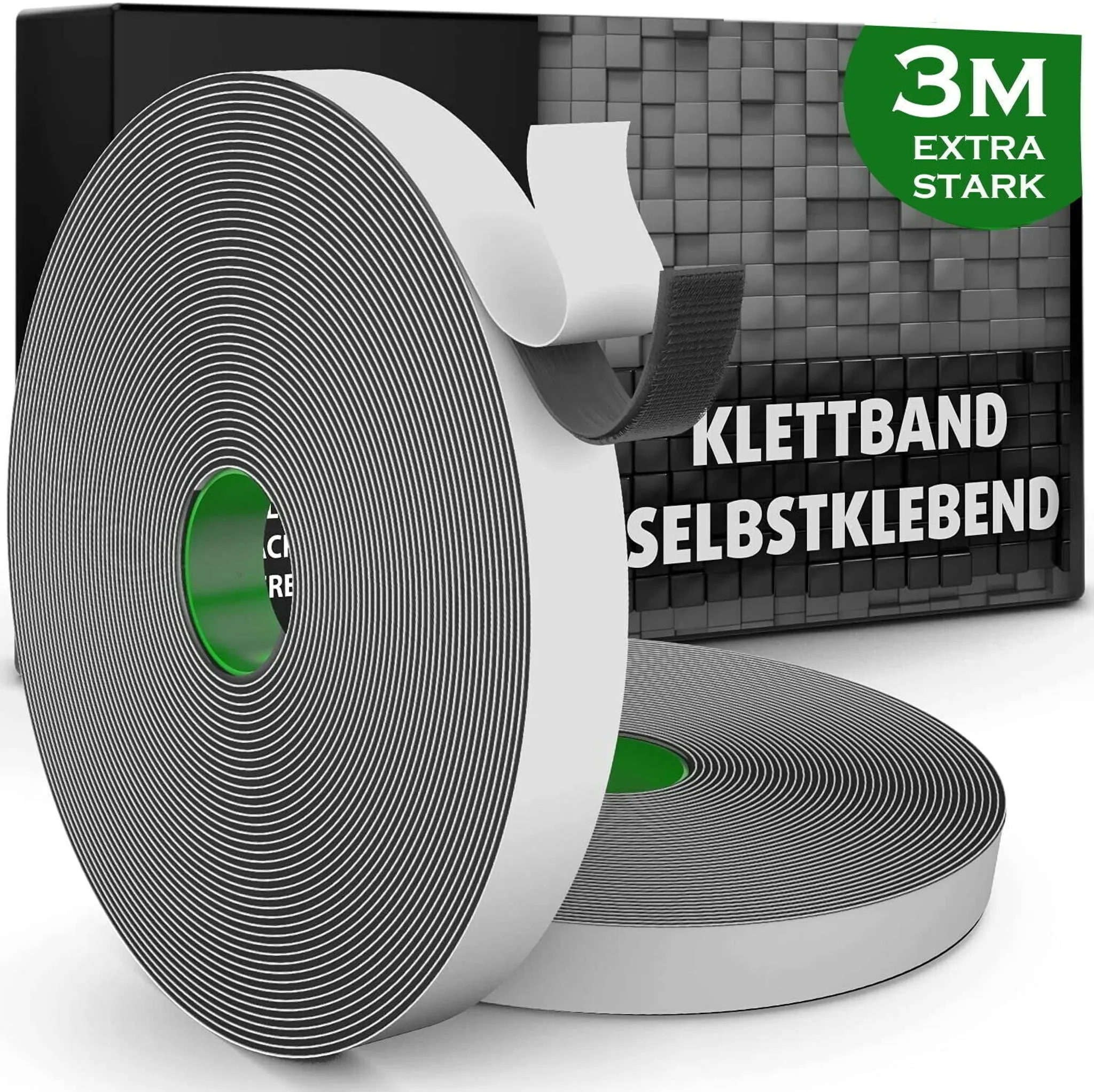 Klettband KLETTOX Klettpads Klettverschluss Klettband Klettpunkte