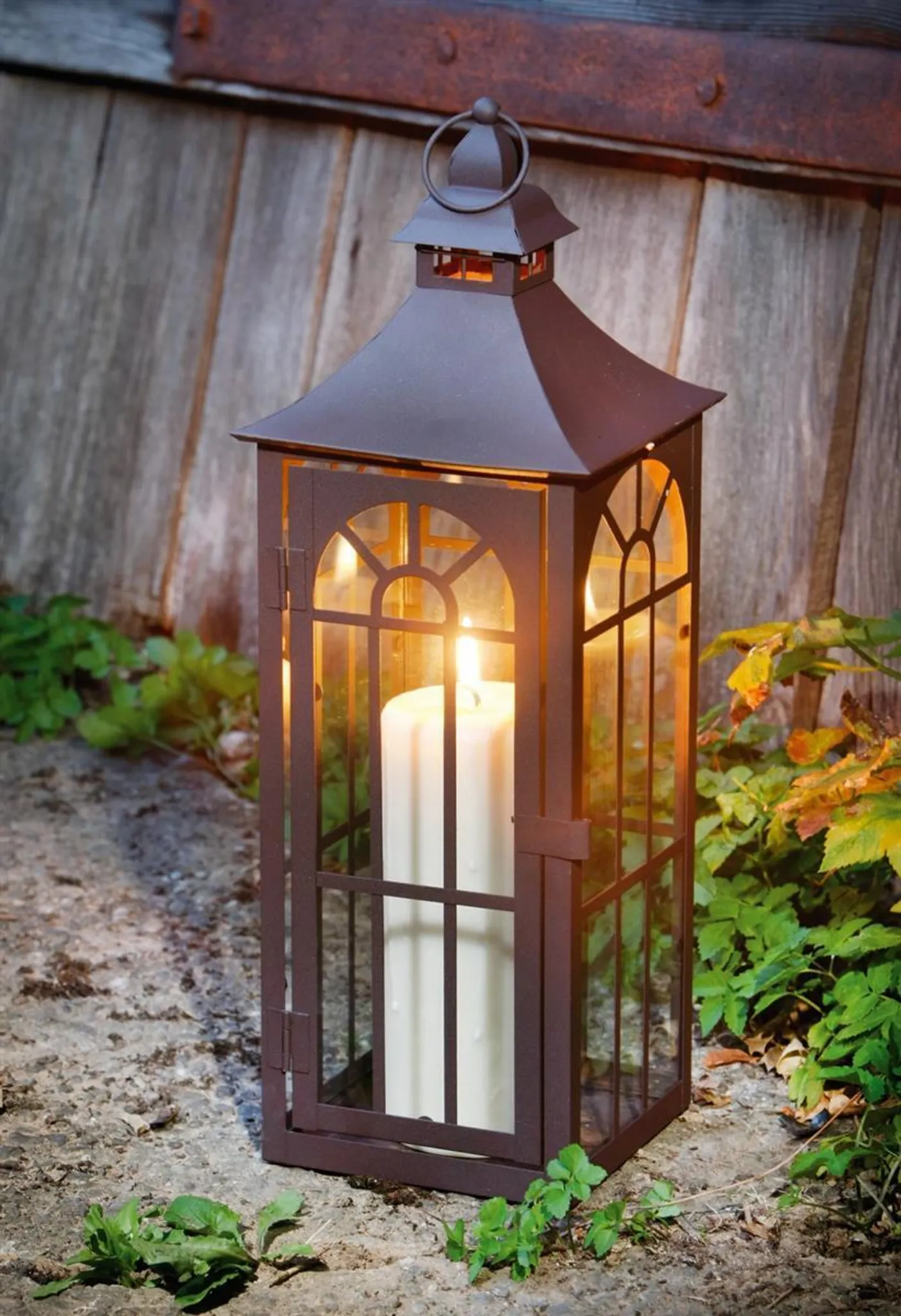Lampe murale extérieure acier inoxydable IP44 E27 Lanterne Maison Jardin